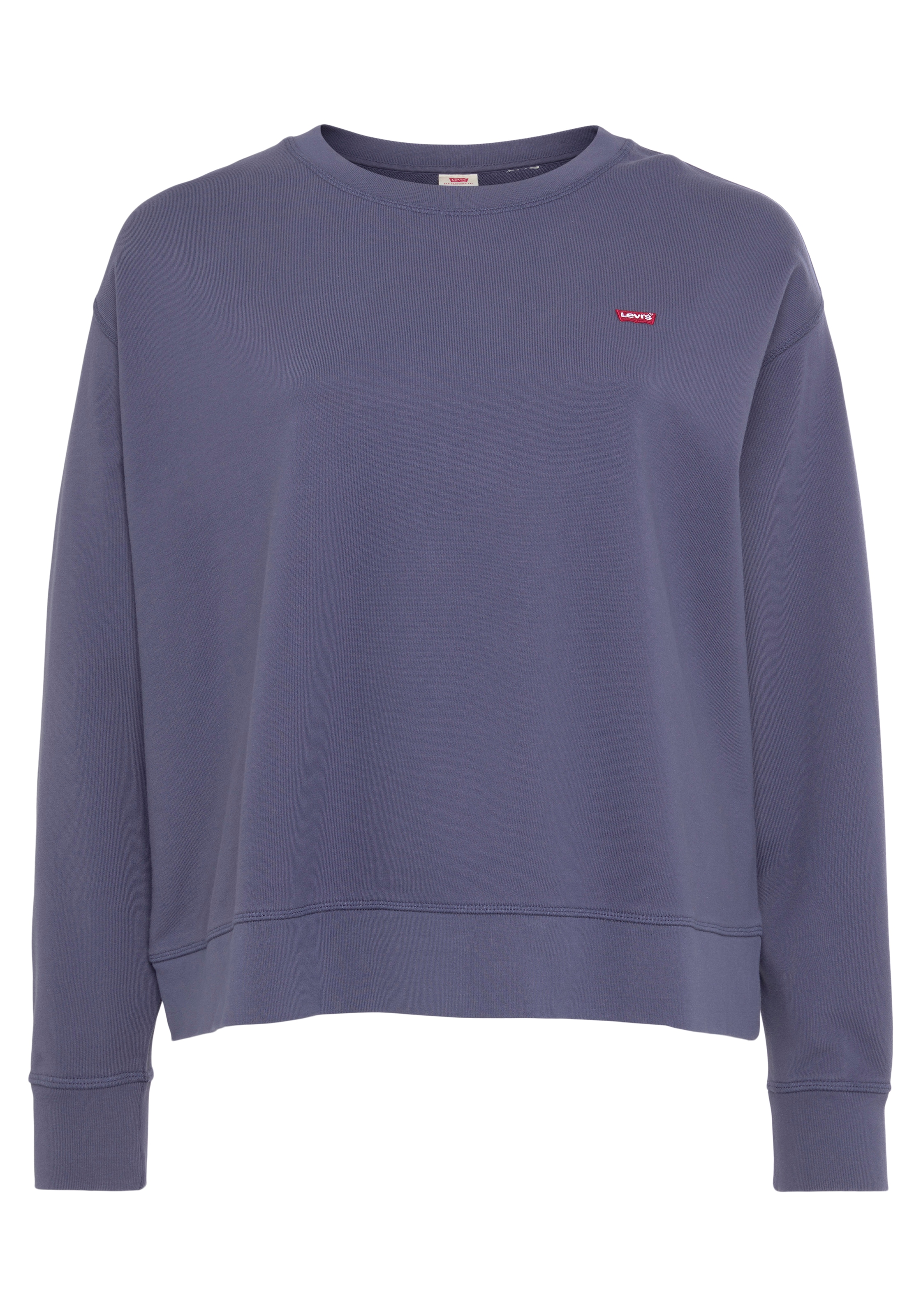 Levis Plus Sweatshirt "Standard Crew", mit kleiner Logostickerei