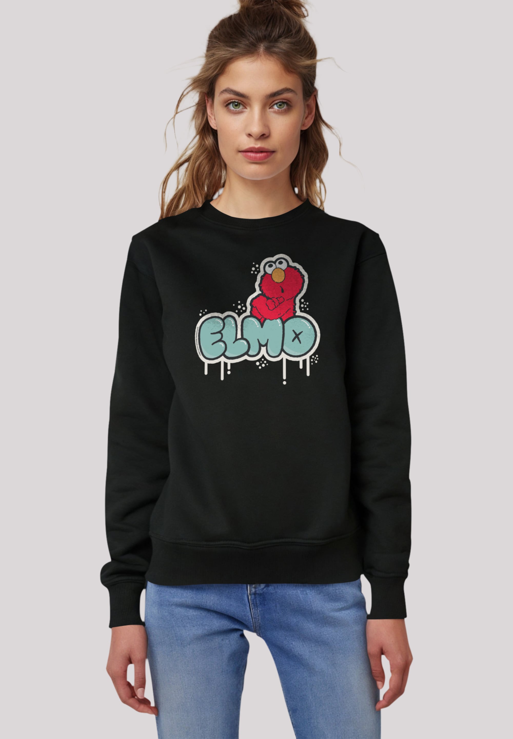 Sweatshirt »Sesamstraße Elmo Graffiti«, Premium Qualität,Nostalgie, Fernsehserie