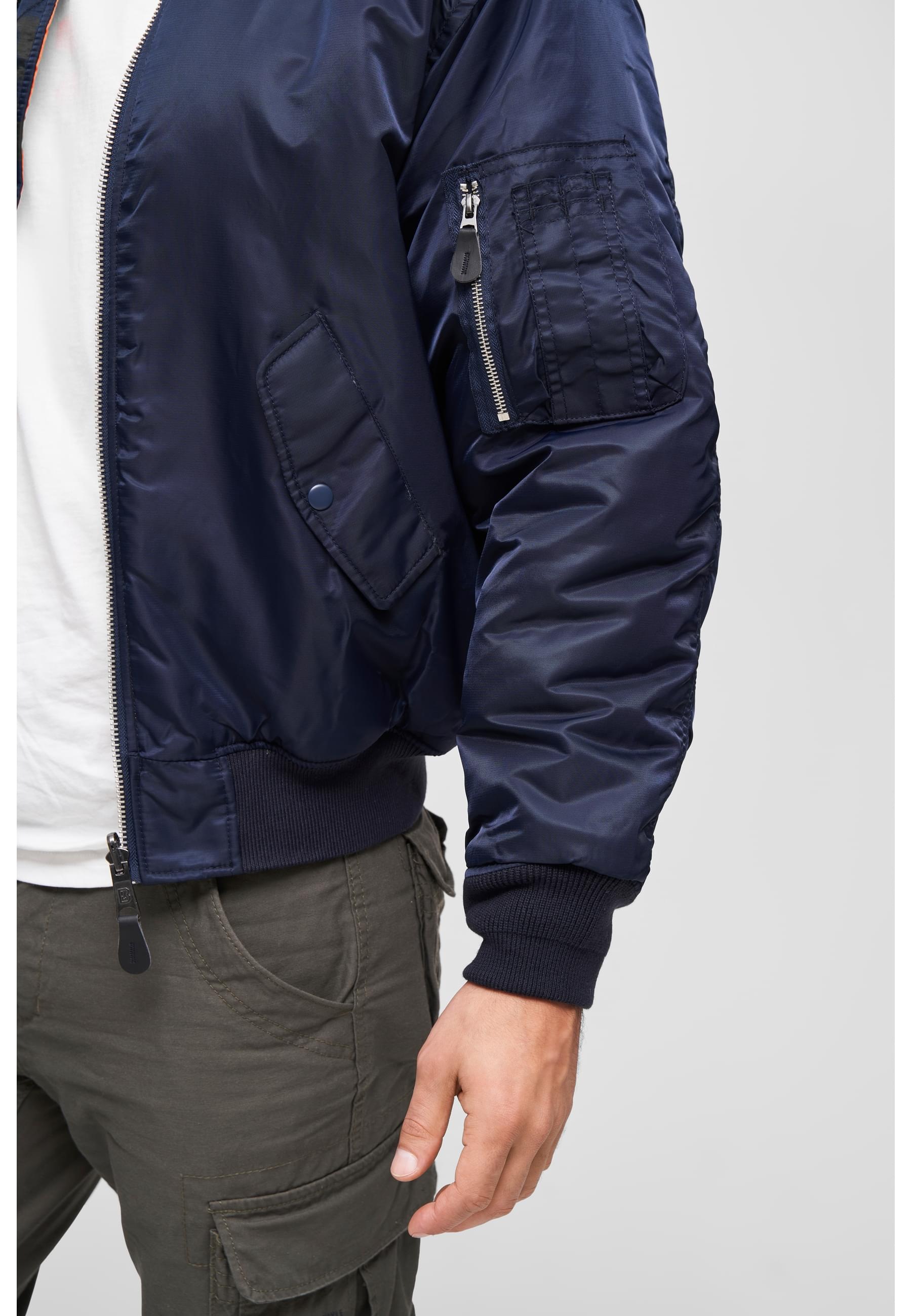 Brandit Anorak »Brandit Herren MA1 Bomber Jacket«, (1 St.), ohne Kapuze
