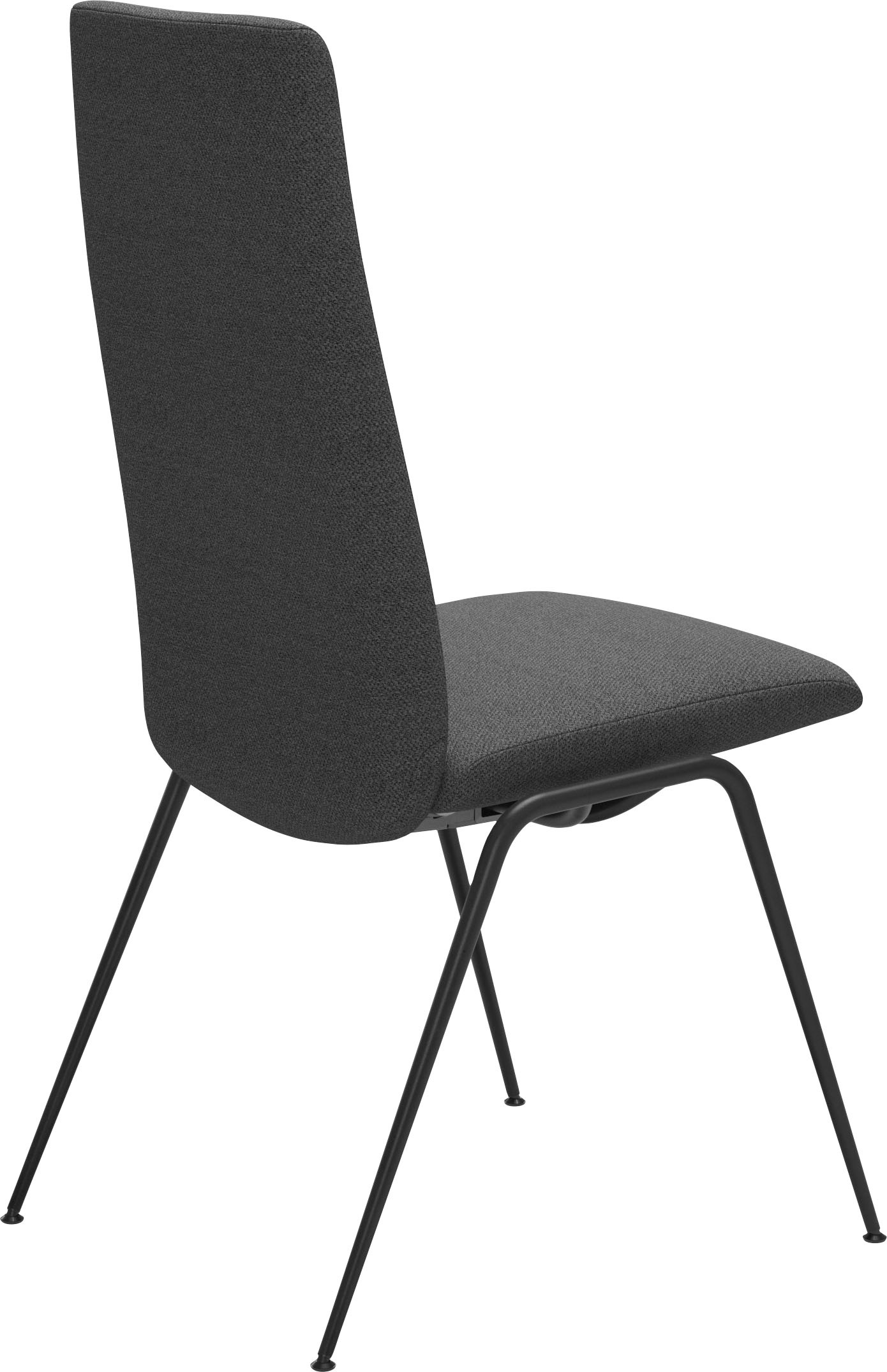 Stressless® Polsterstuhl »Laurel«, ROHLEDER Stoff Q2 FARON, High Back, Größe M, mit Beinen aus Stahl in Schwarz matt