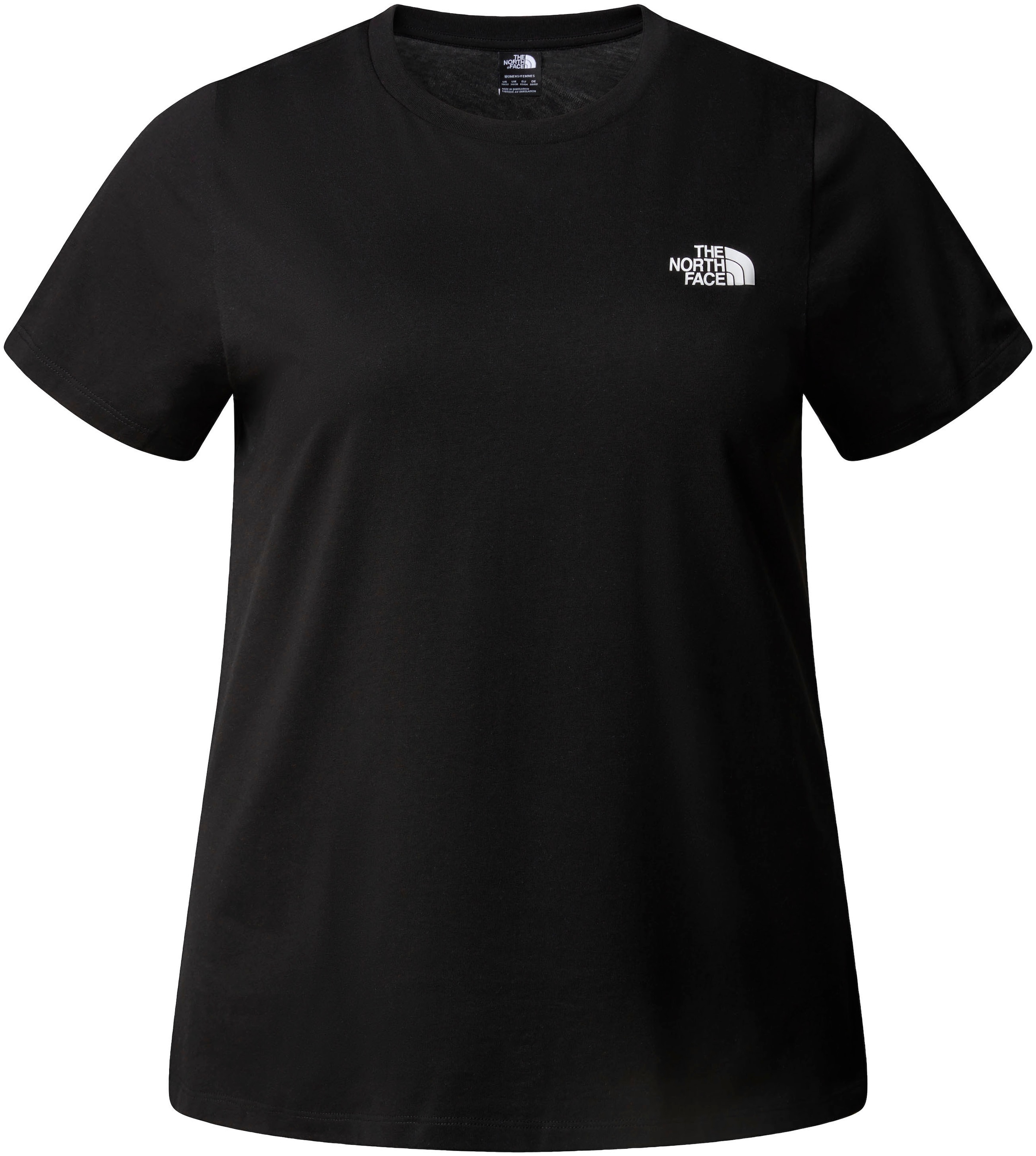 The North Face T-Shirt »W PLUS S/S SIMPLE DOME TEE«, in großen Größen
