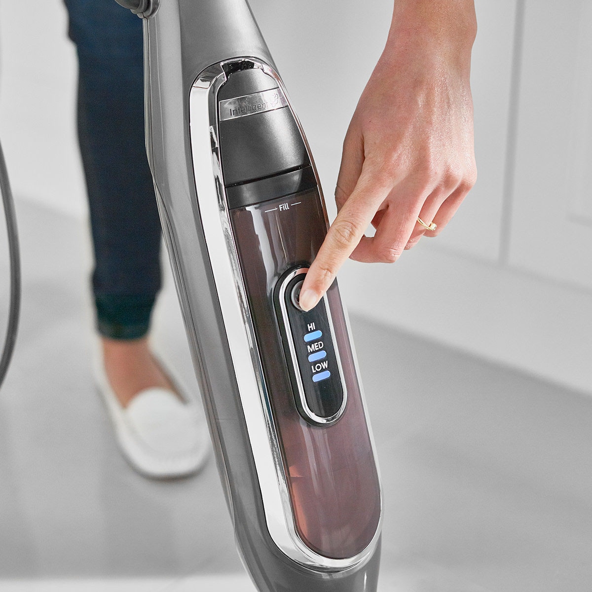 Shark Dampfmopp »Klik n' Flip automatischer Dampfreiniger S6003EU«, automatische Dampfregulierung, 0,35l