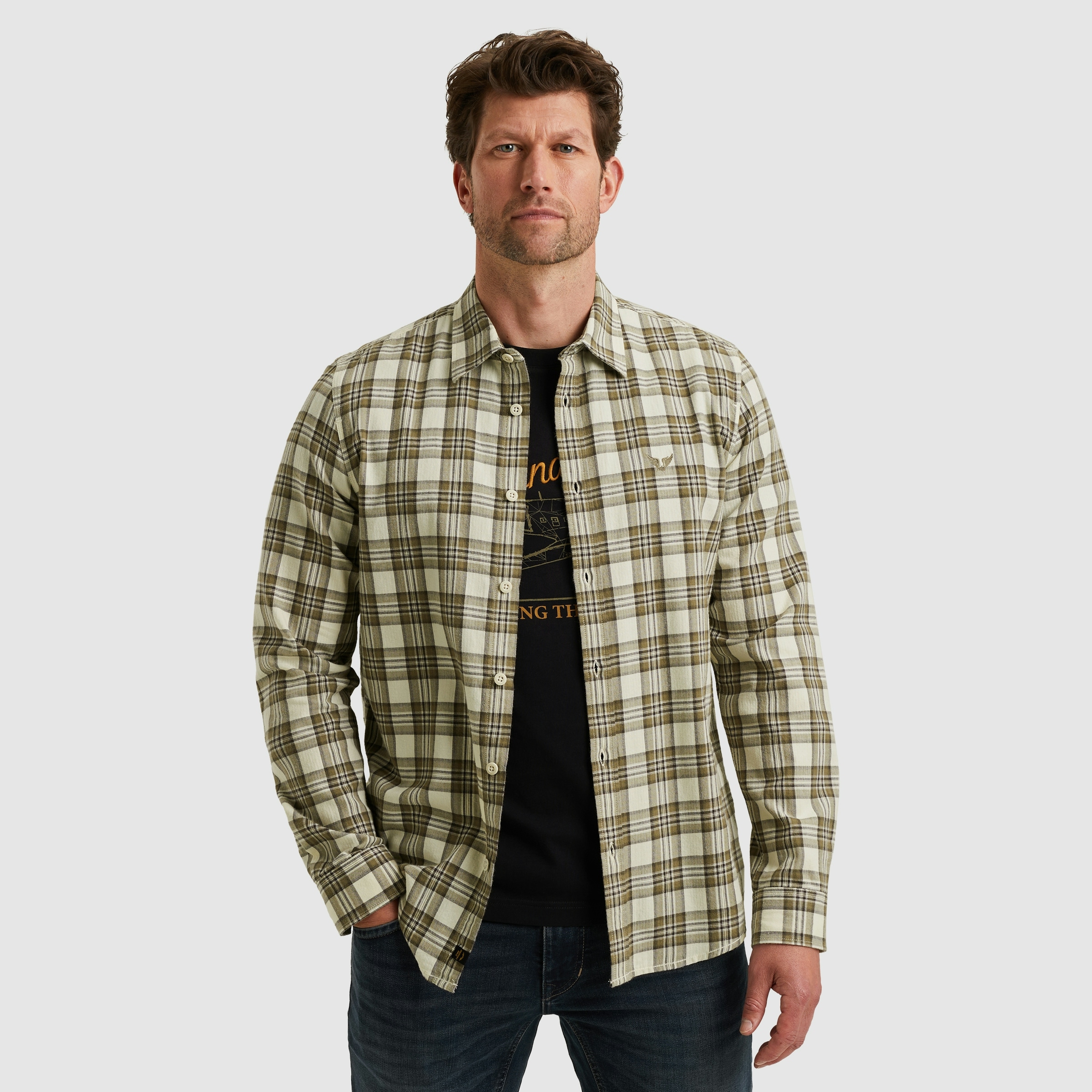 PME LEGEND Karohemd, mit Knopfleiste günstig online kaufen