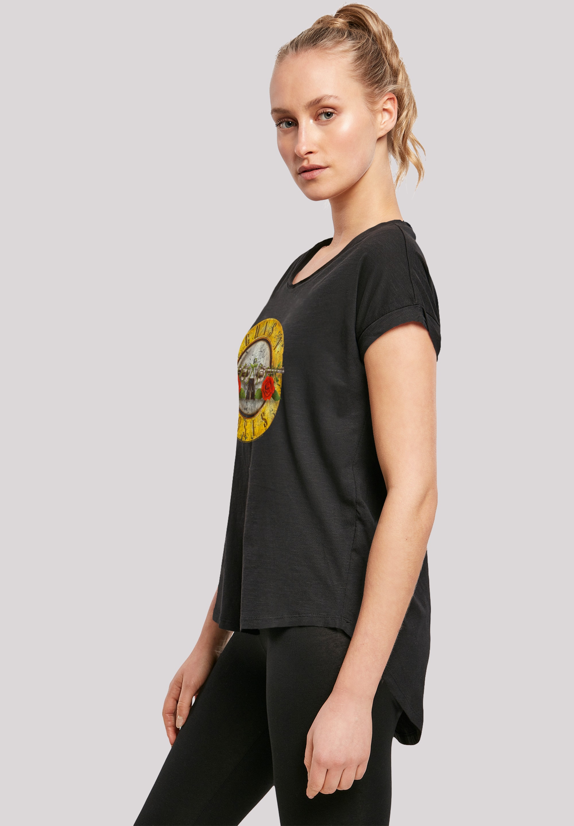 F4NT4STIC T-Shirt »Guns 'n' Roses Vintage Logo Rock Music Band«, Premium Qualität