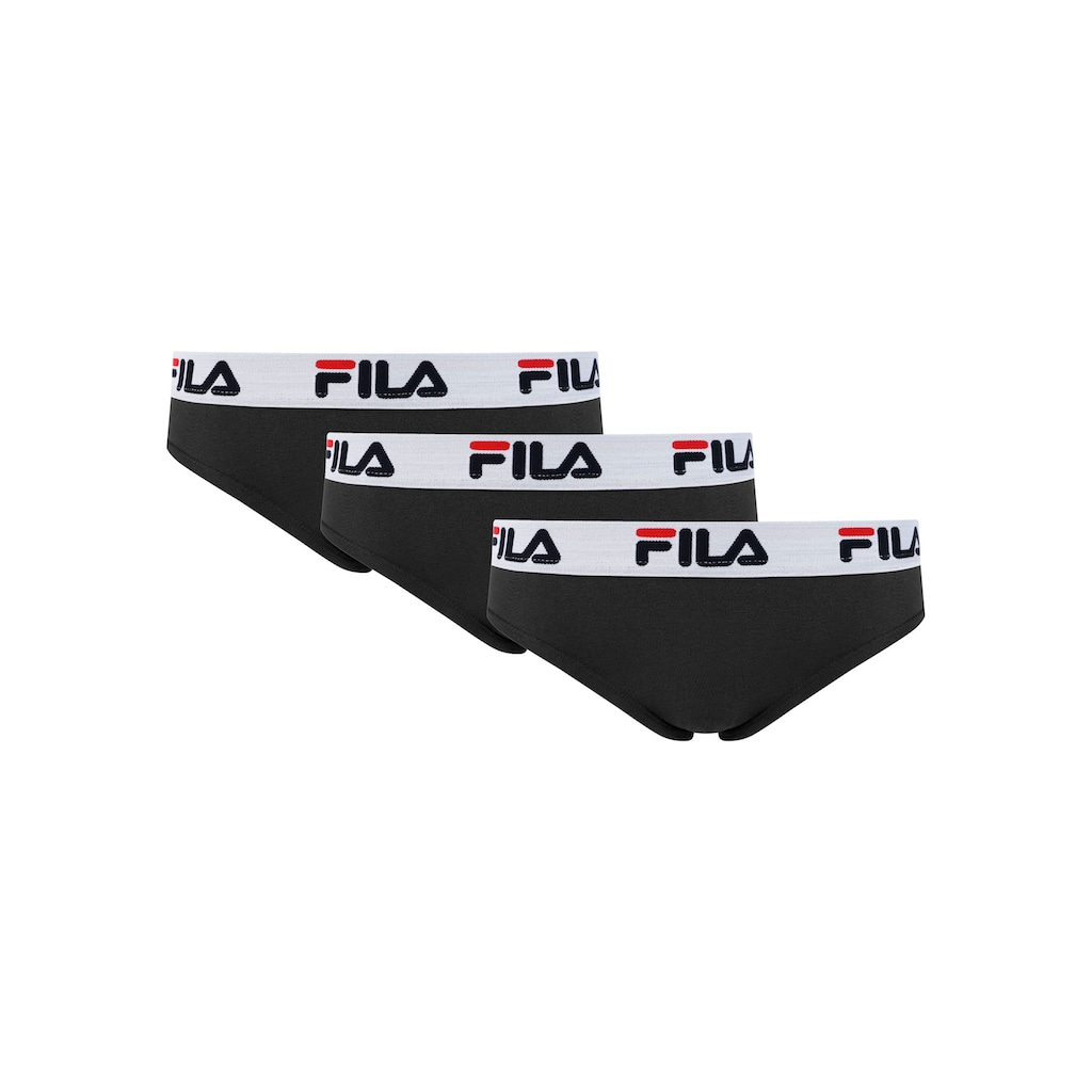 Fila Brasilslip, (Packung, 3 St.), Woman Brazilian 3er Pack