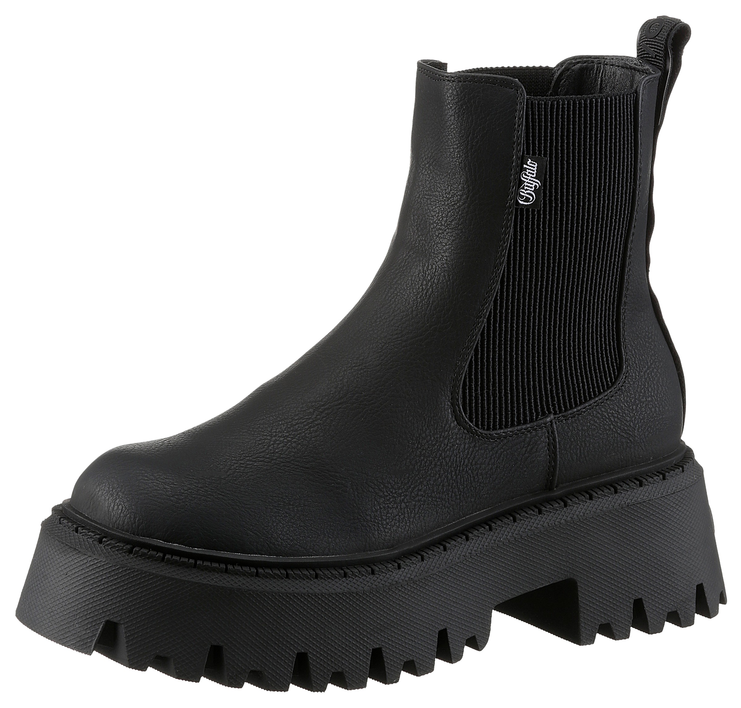 Buffalo Chelseaboots "ASPEN", Stiefelette, Schlupfboots, Plateausohle, mit günstig online kaufen