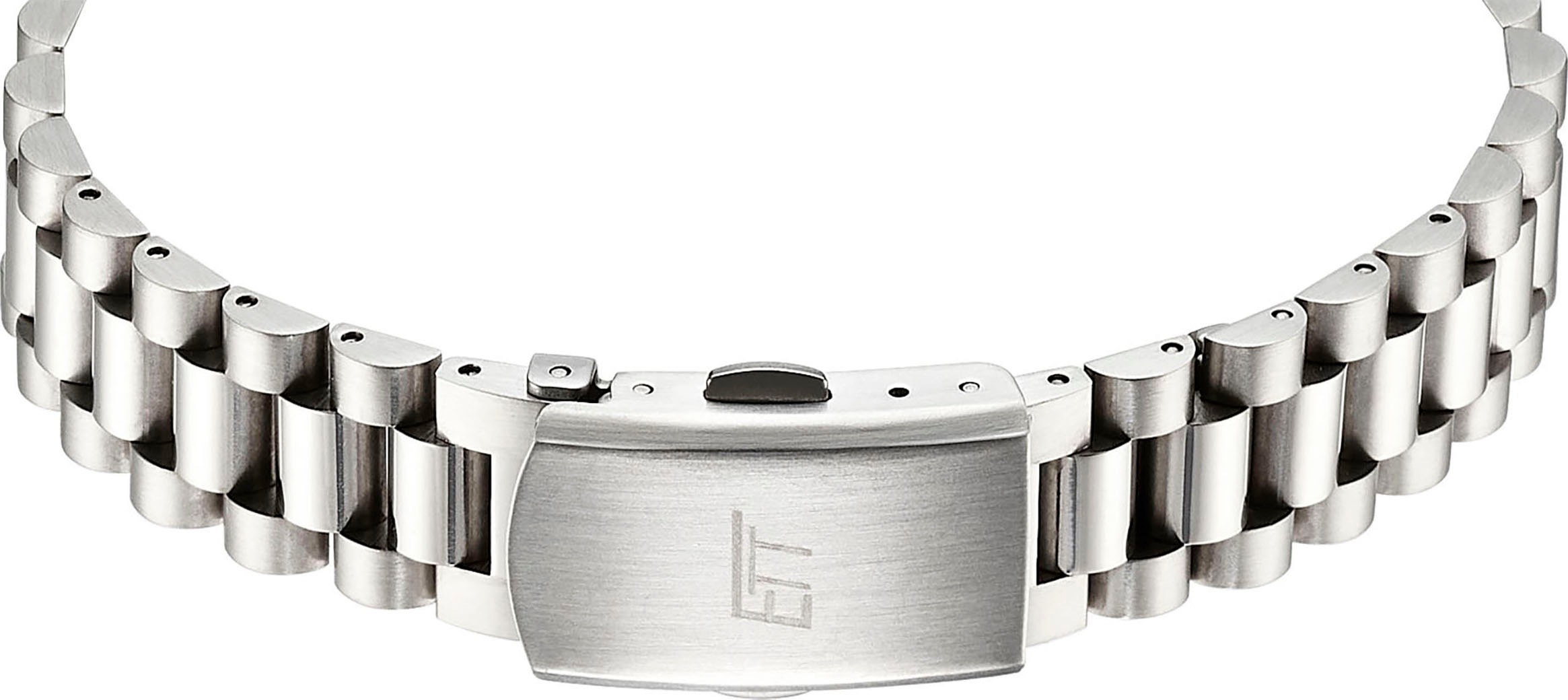 ETT Funkuhr »Gobi Lady«, Armbanduhr, Solar, Damenuhr, Edelstahlarmband, analog