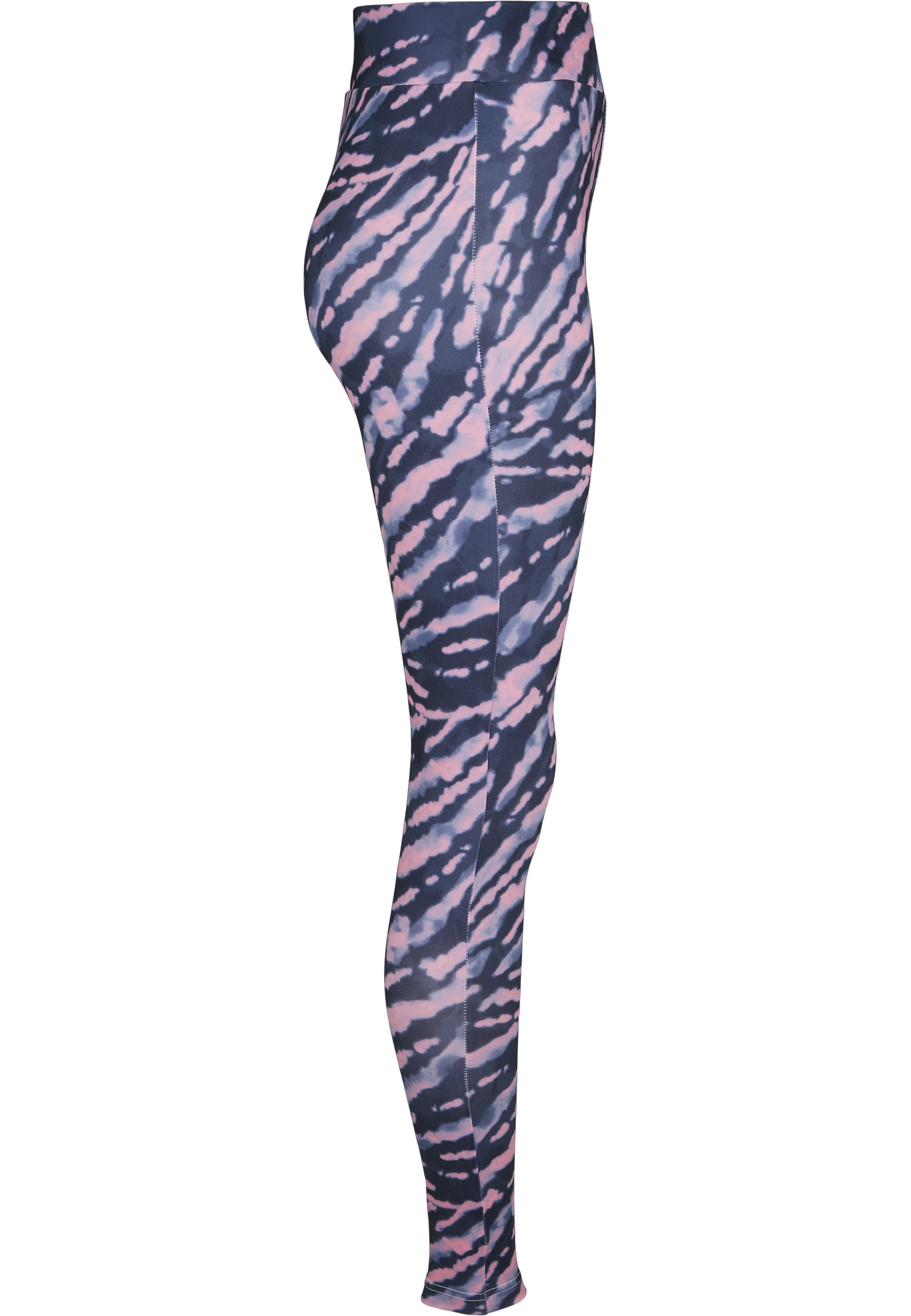 URBAN CLASSICS Leggings »Urban Classics Damen Ladies High Waist Tie Dye Leggings«