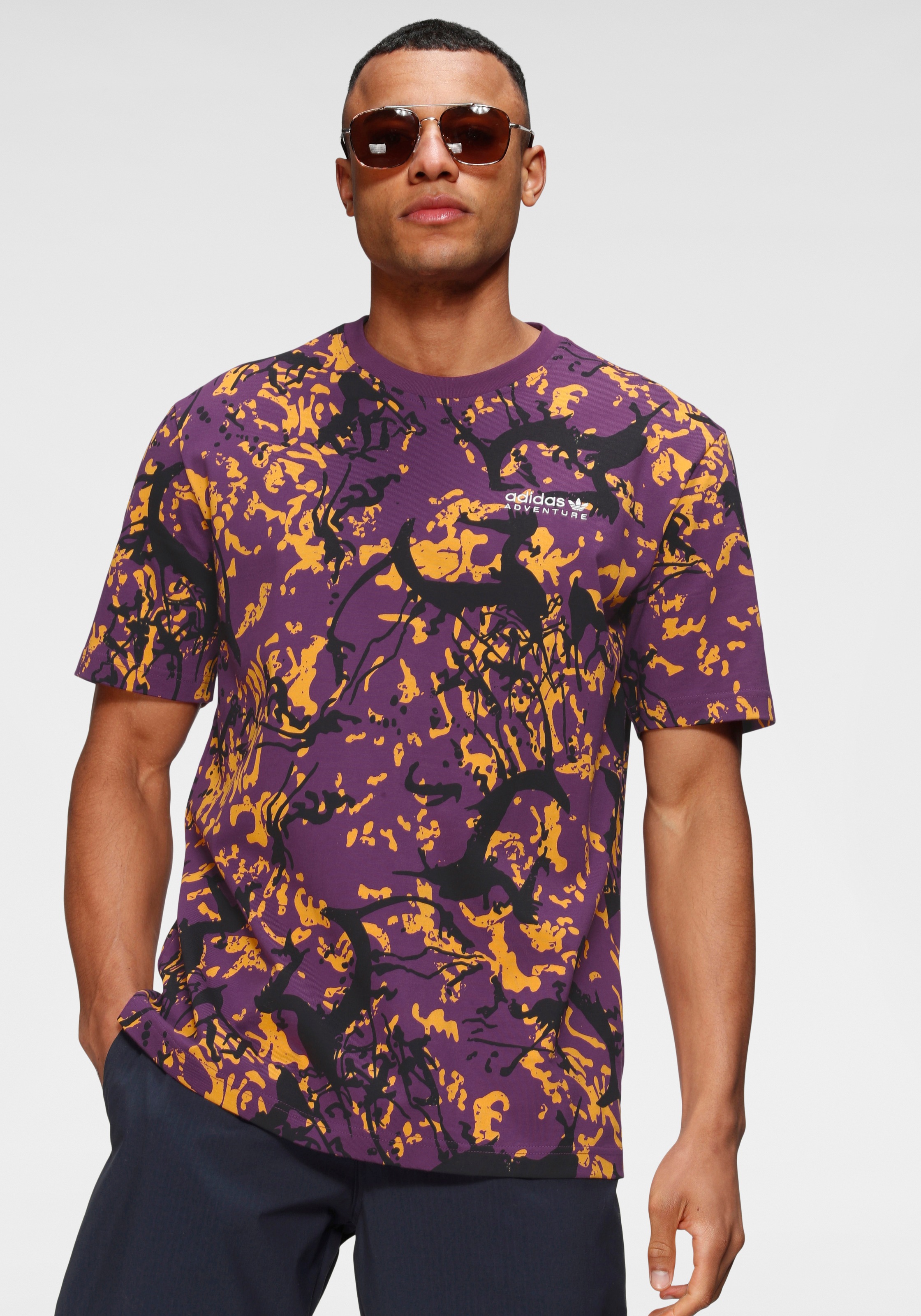 adidas print t shirt