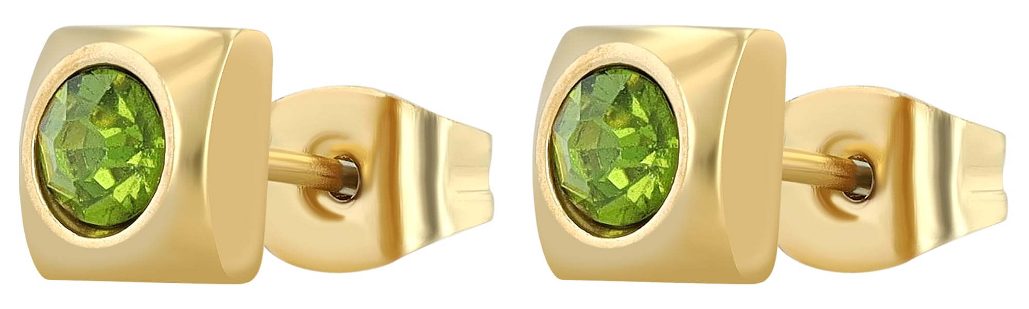 Adelia´s Paar Ohrhänger "Damen Ohrringe – Ohrstecker aus Edelstahl mit Stra günstig online kaufen