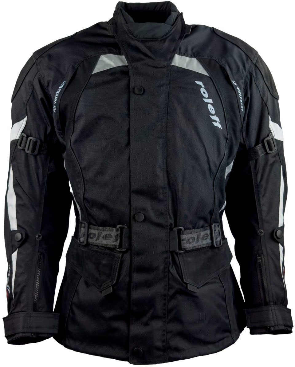 roleff Motorradjacke »RO 594 S«, Mit Sicherheitsstreifen