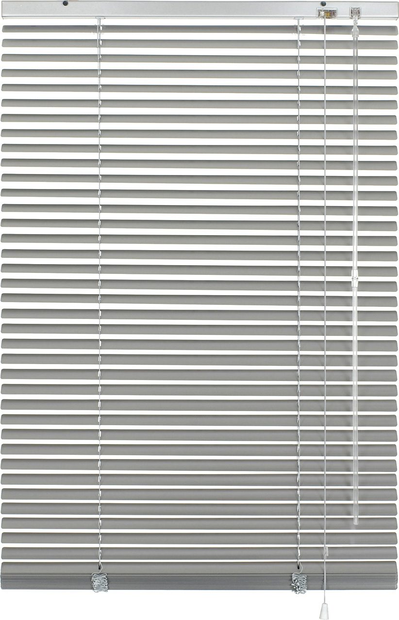 GARDINIA Jalousie "Aluminium-Jalousie 25 mm" mit Bohren freihängend Jalousiebänder farblich passend