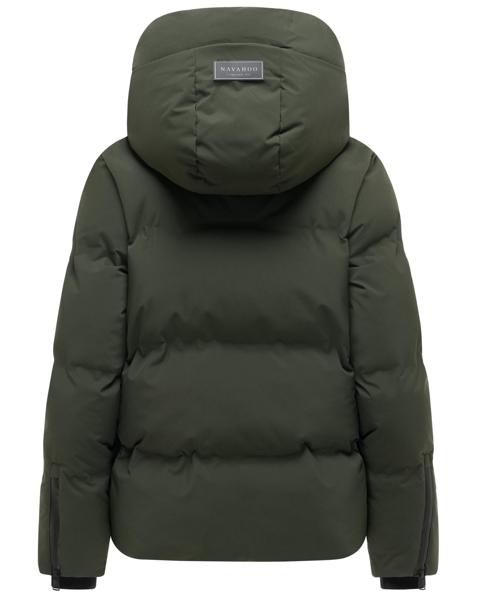 Navahoo Outdoorjacke »Wolkentanz XIV« mit Kapuze Kurze Damen Steppjacke mit abnehmbarer Kapuze
