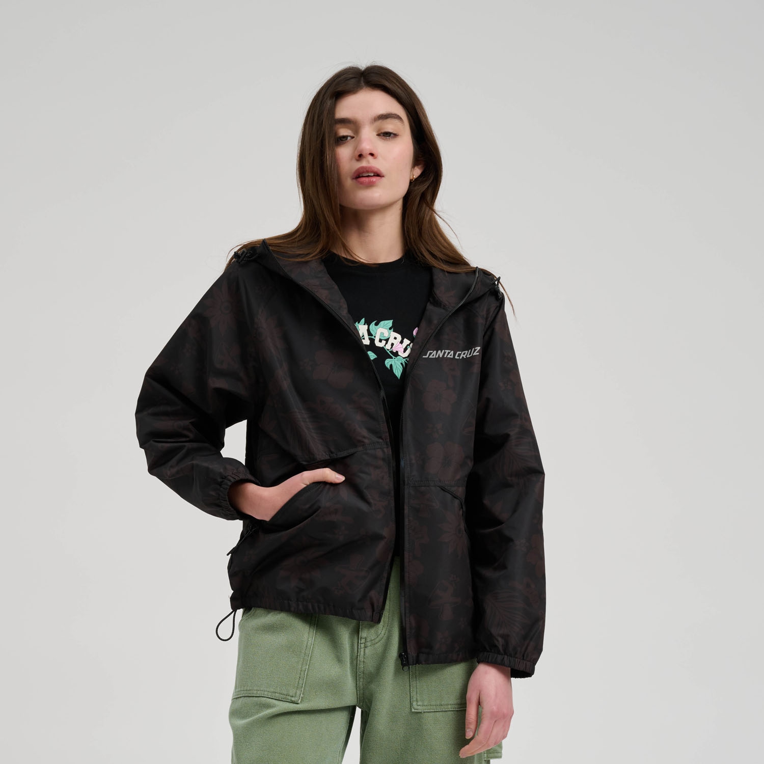 Santa Cruz Allwetterjacke "TAKE A TRIP JACKET", (1 St.), mit Kapuze günstig online kaufen