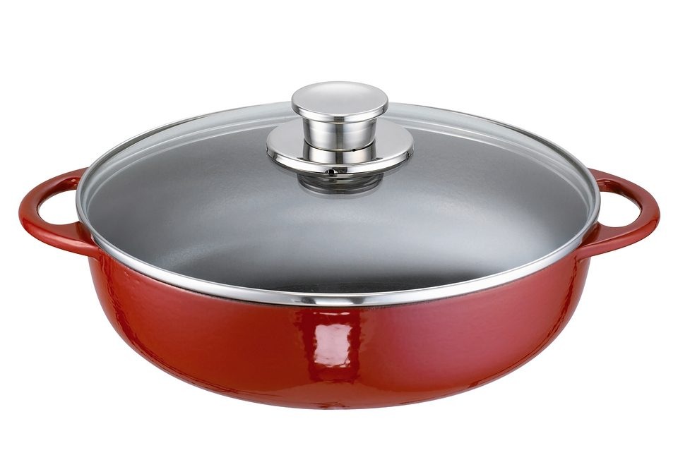 SCHULTE-UFER Bratpfanne "Rustika" Gusseisen 1 Stk. tlg. Induktion günstig online kaufen