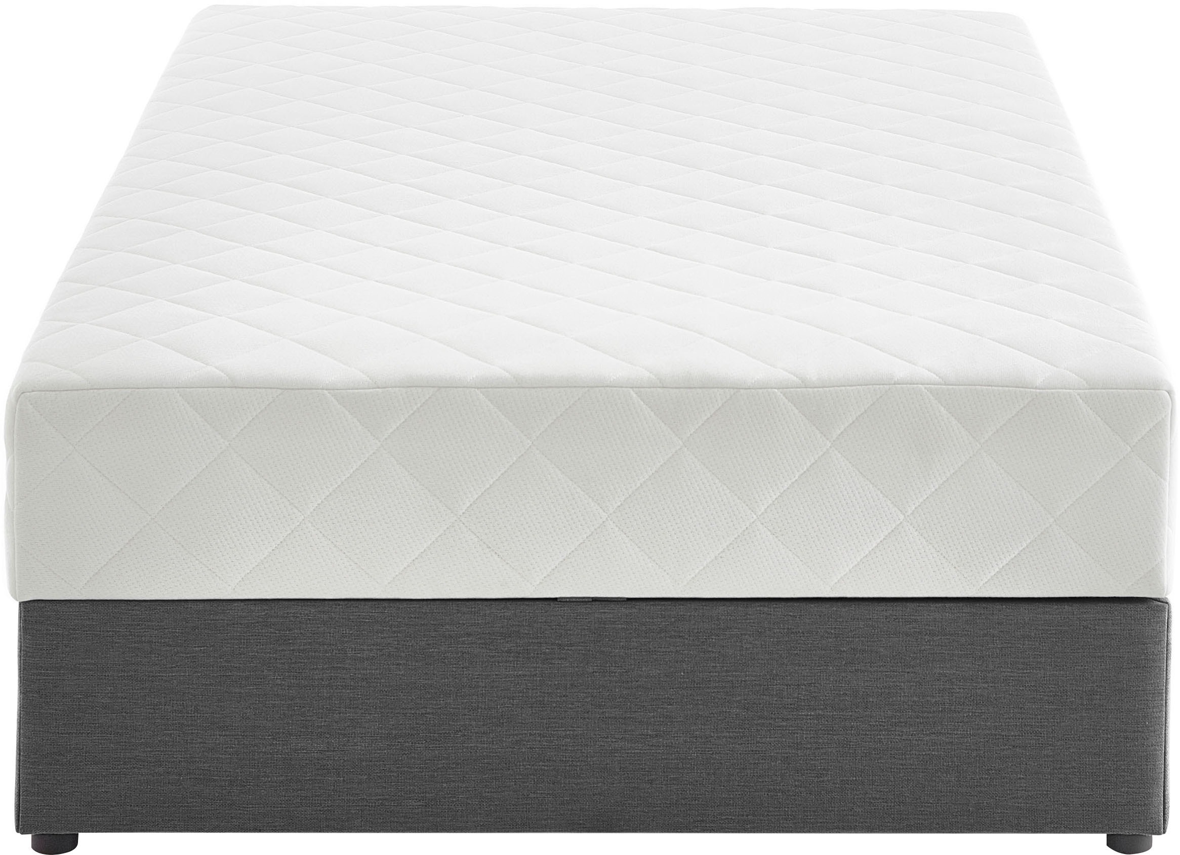 ATLANTIC home collection Boxbett »BELINA«, mit Taschenfederkernmatratze und geräumigem Bettkasten