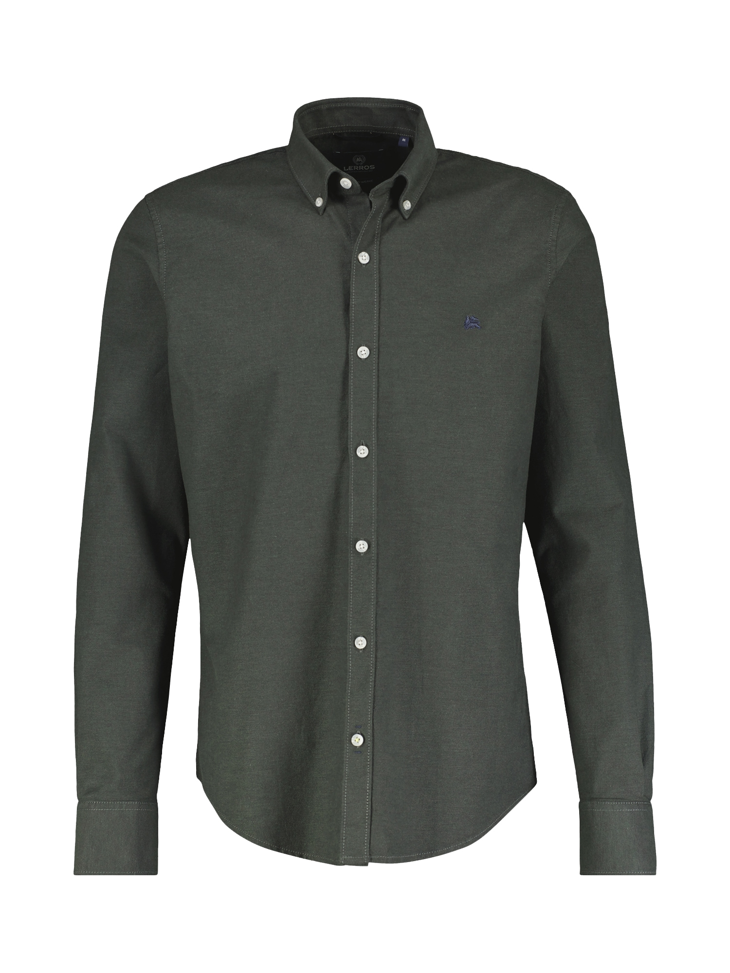 LERROS Langarmhemd "LERROS Oxfordhemd mit Stretchanteil und Button-down-Kra günstig online kaufen