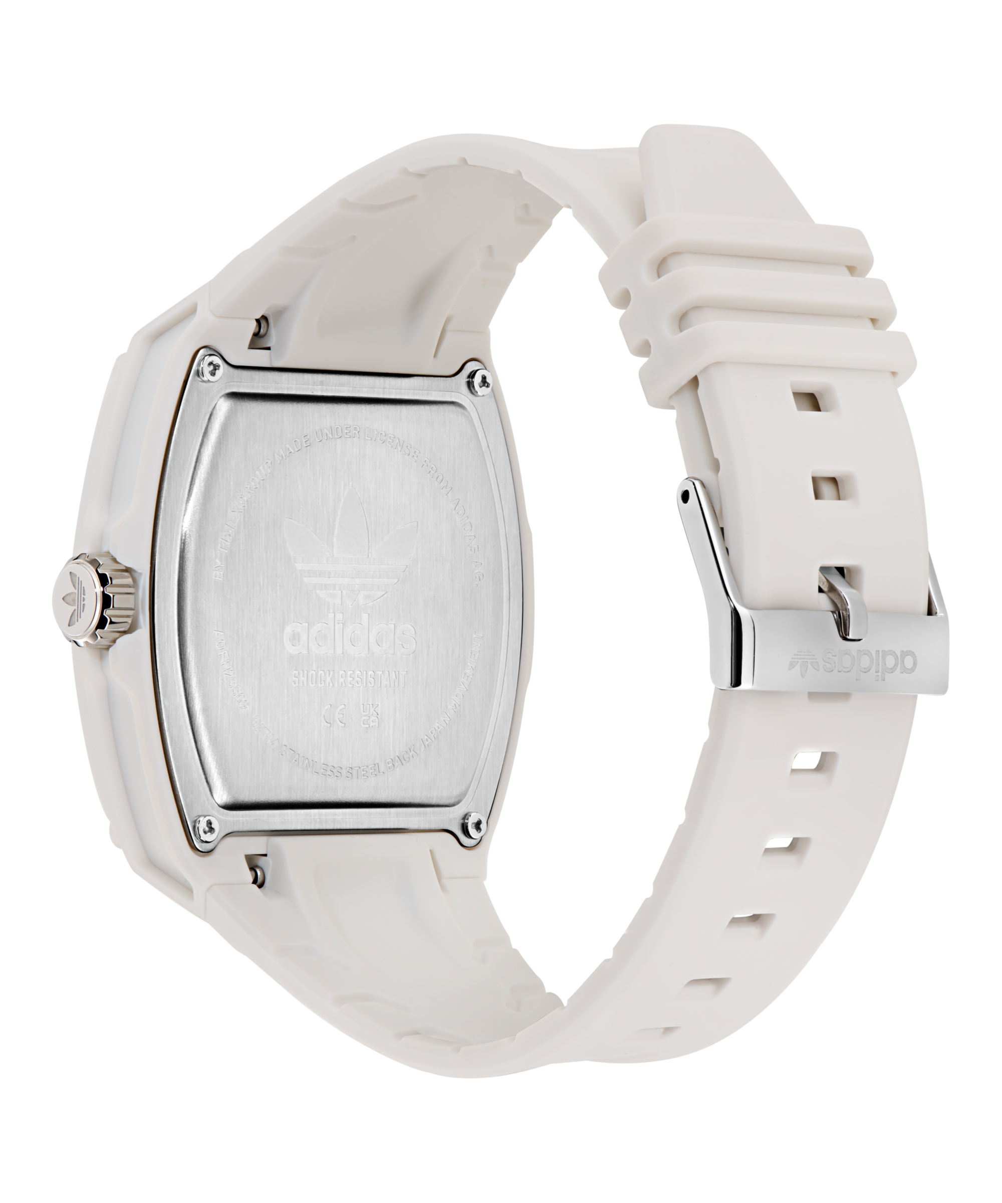 adidas Originals Quarzuhr »CITY TECH FIVE«, Armbanduhr, Herrenuhr, Damenuhr, Resinarmband, Leuchtzeiger