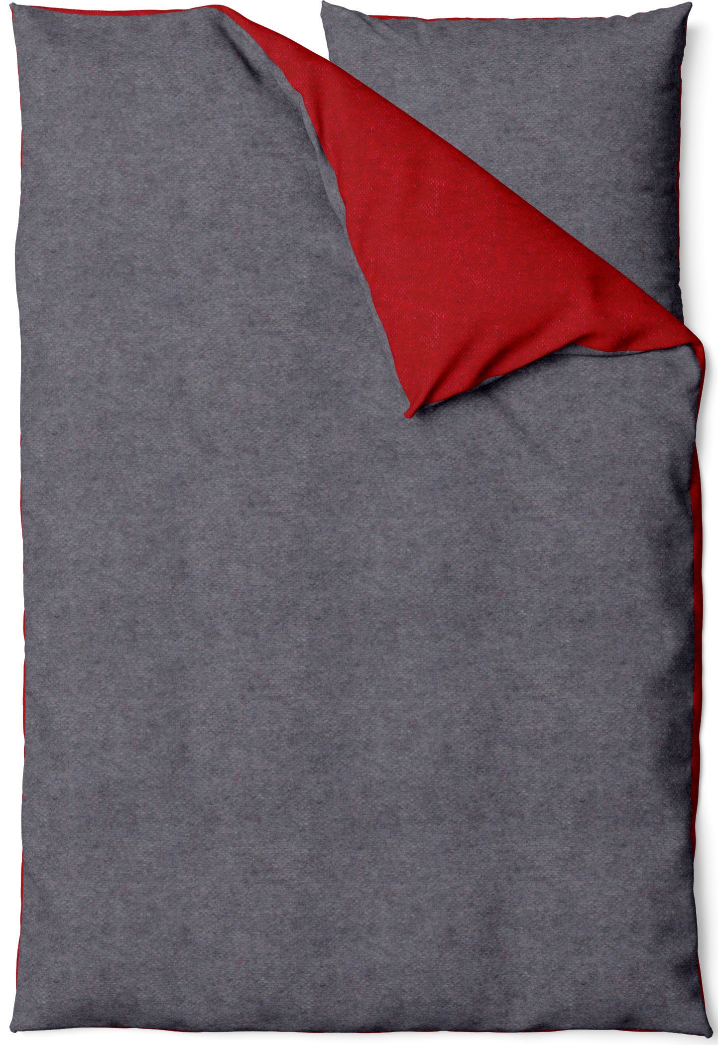 SETEX Wendebettwäsche "Feinbiber" 2 Stk. tlg. mit Wendefunktion günstig online kaufen