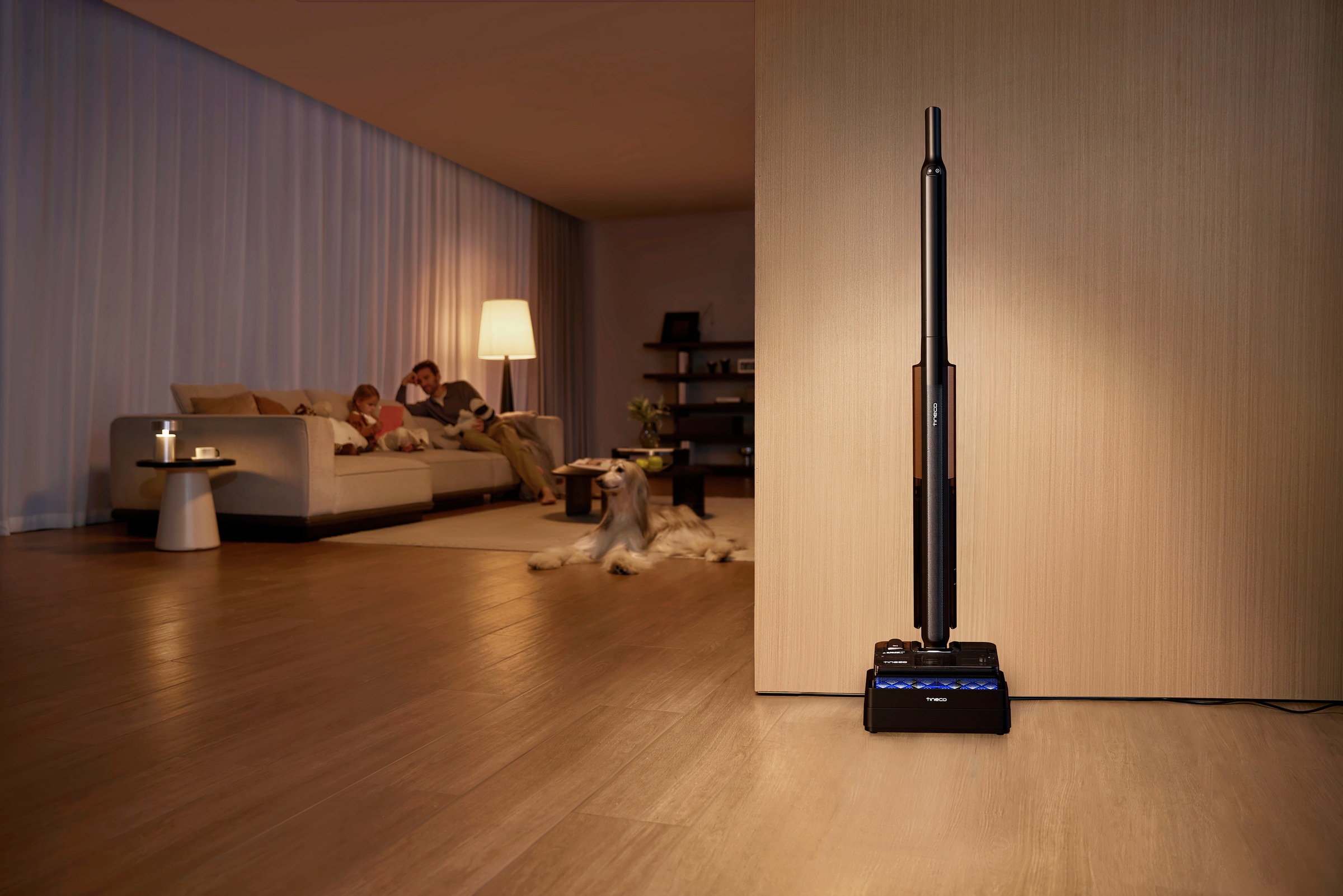 Tineco Nass-Trocken-Sauger »FLOOR ONE S7 Fold Elite« 85° Grad Heißluft-Trocknung, 70 Minuten Laufzeit, Knickgelenk