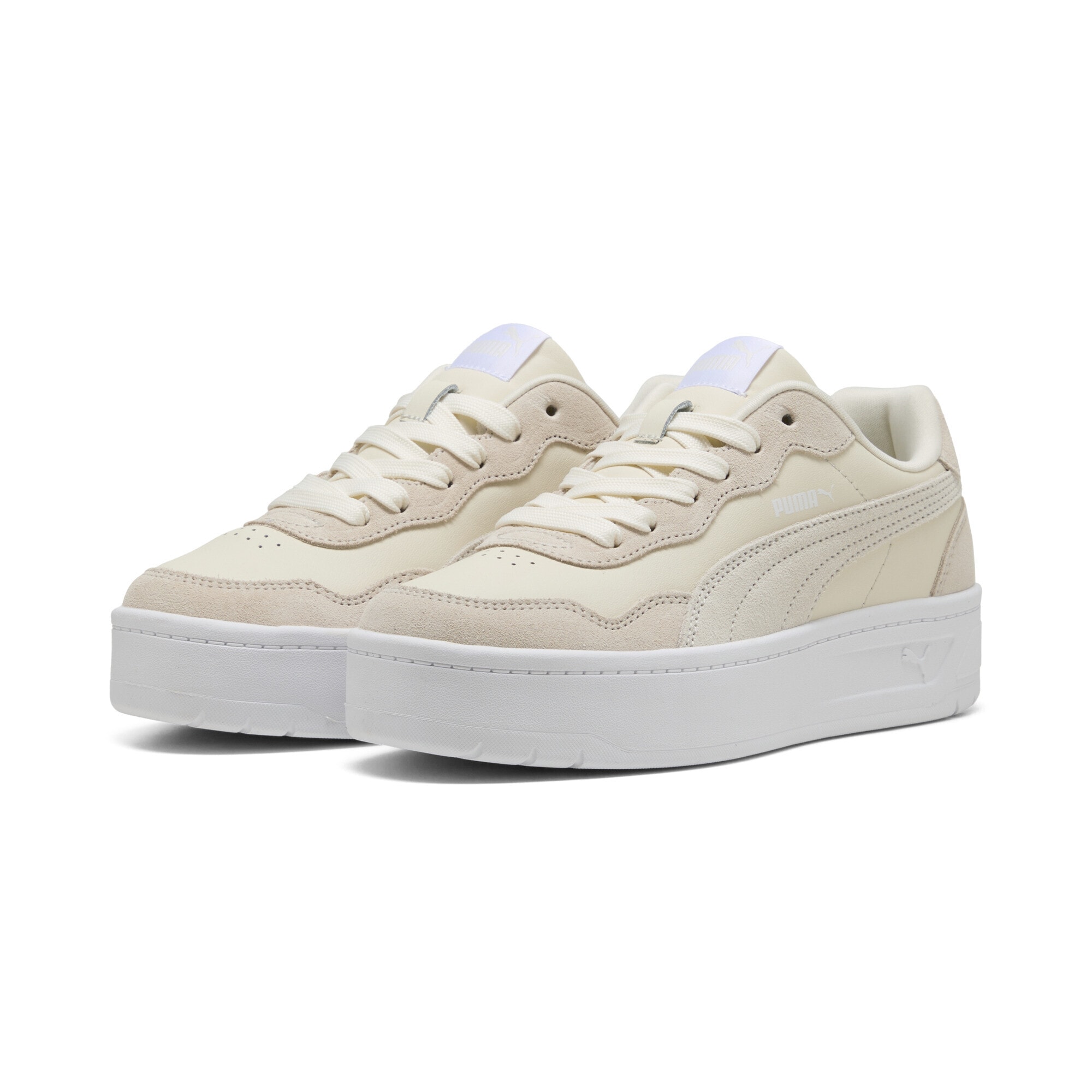 PUMA Sneaker "Court Lally Skye Suede Sneakers Damen" günstig online kaufen