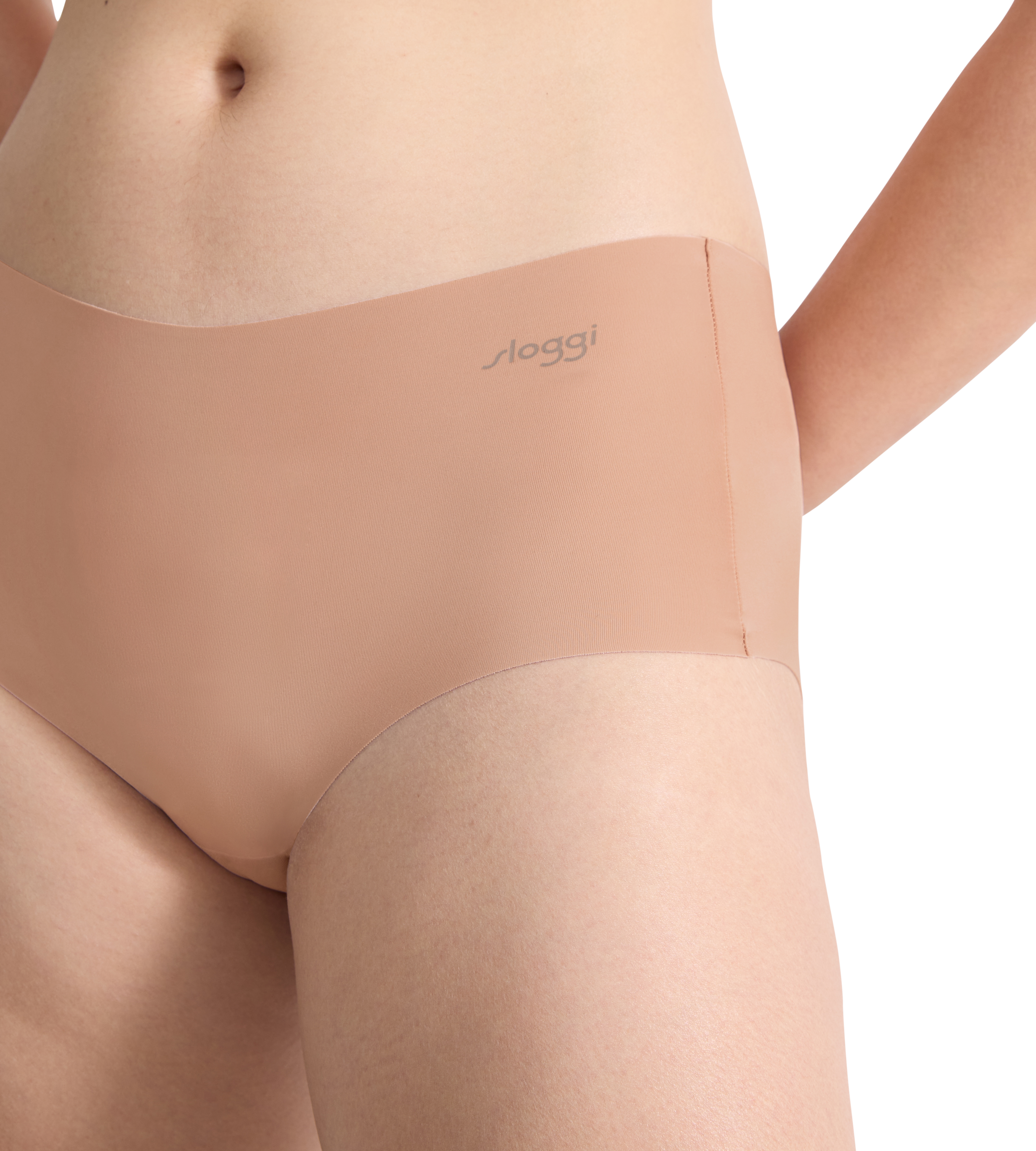Thumbnail - sloggi Panty "ZERO Microfibre 2.0" 2er Pack, nahtlos, gewellte Abschlüsse hinten, Microfaser