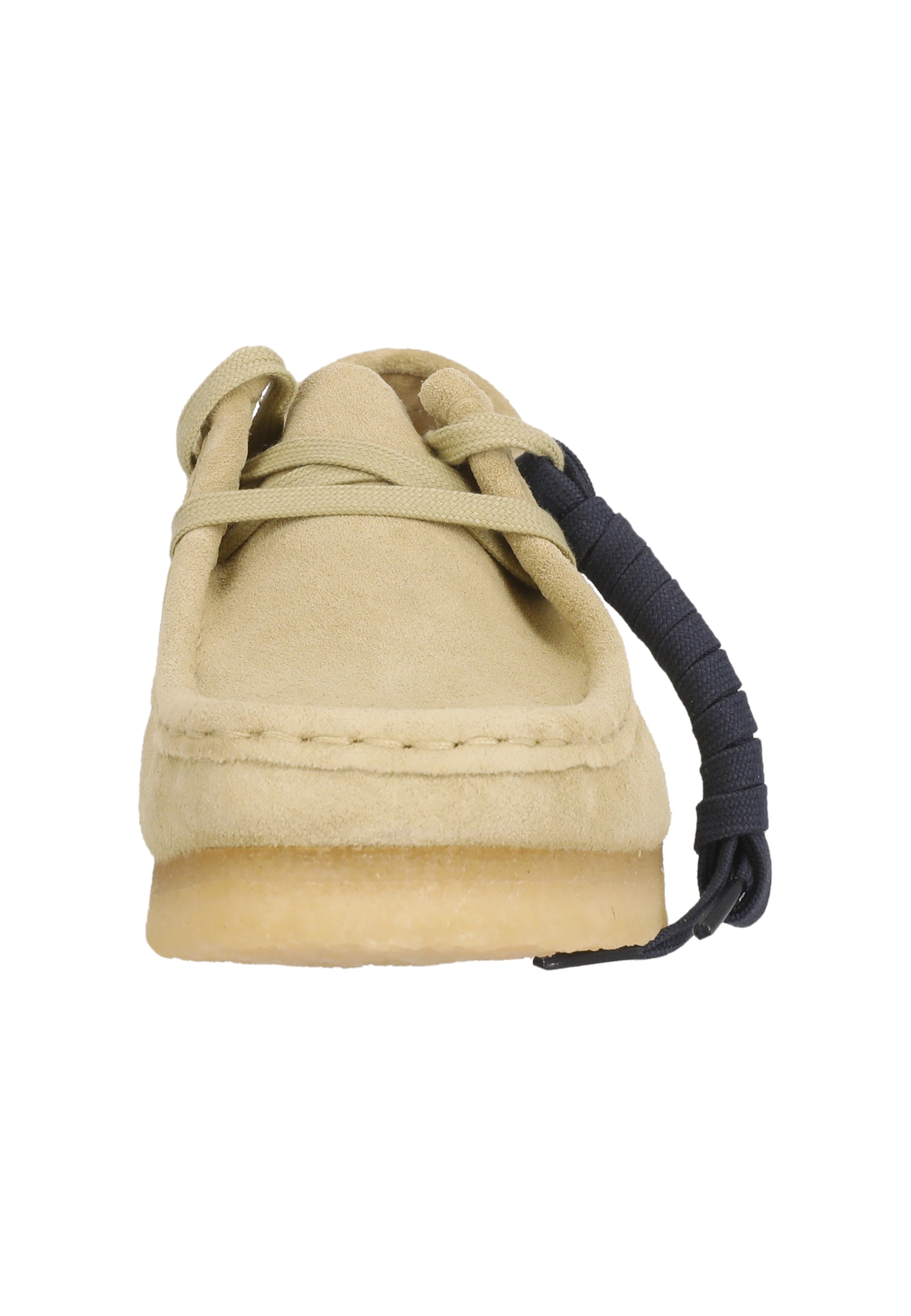 Clarks Schnürschuh »Wallabee Maple Suede«, mit unverwechslebarer Kreppsohle