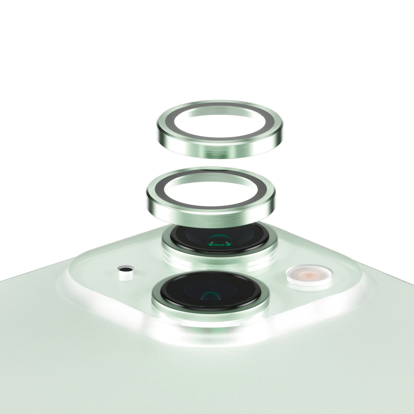 PanzerGlass Kameraschutzglas »Hoops Camera Protector«, für Apple iPhone 15-Apple iPhone 15 Plus