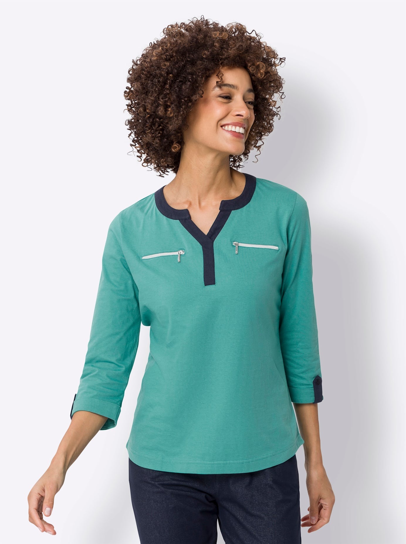 Classic Basics 3/4-Arm-Shirt "3/4-Arm-Shirt", 1 Stk. günstig online kaufen