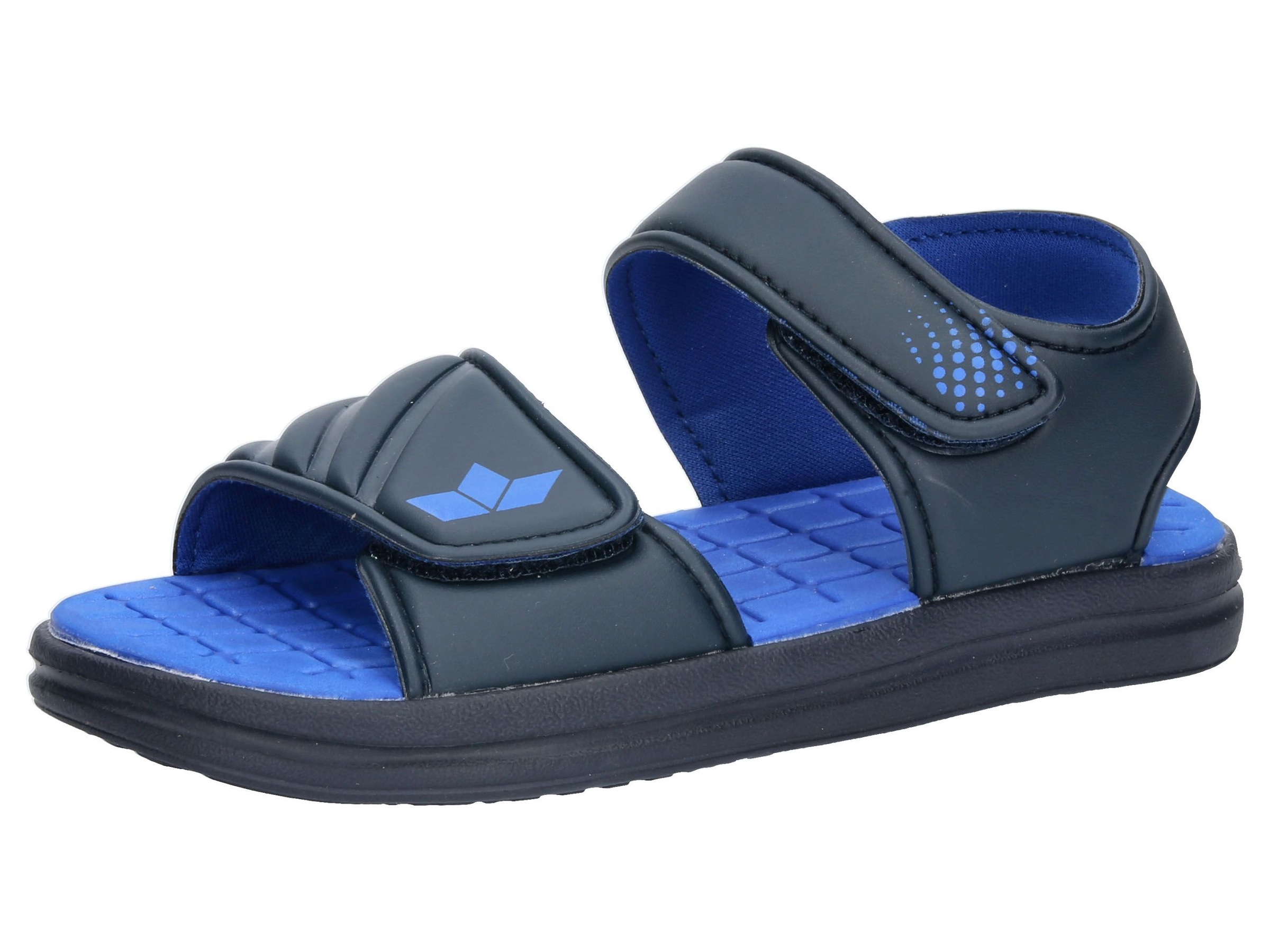 LICO Kinder Badesandale "Badesandale Barracuda V", Gr. 40, blau, Synthetik, Schuhe