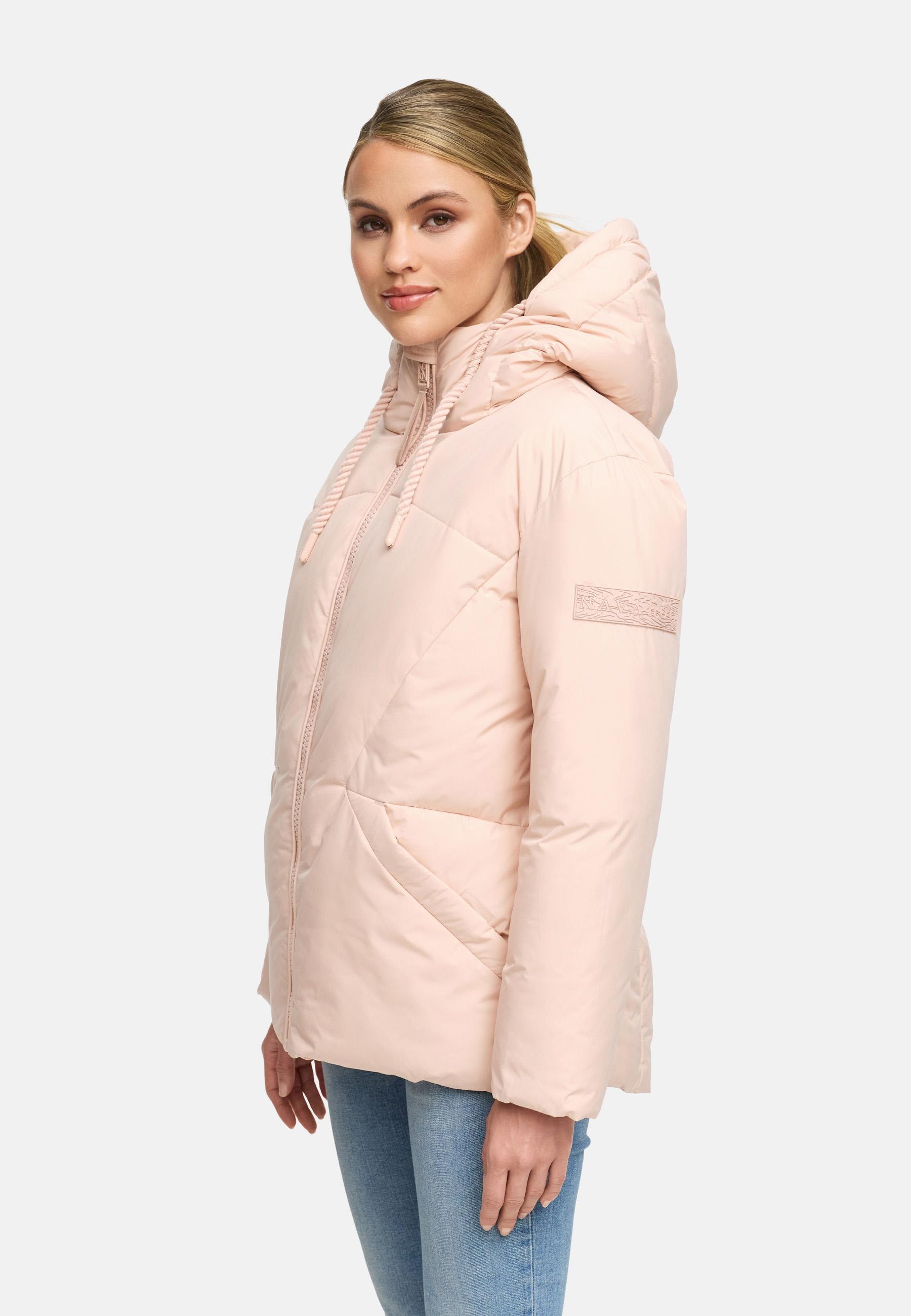 Navahoo Steppjacke »Pastellzauber 14«, mit Kapuze, Winterjacke mit Kapuze
