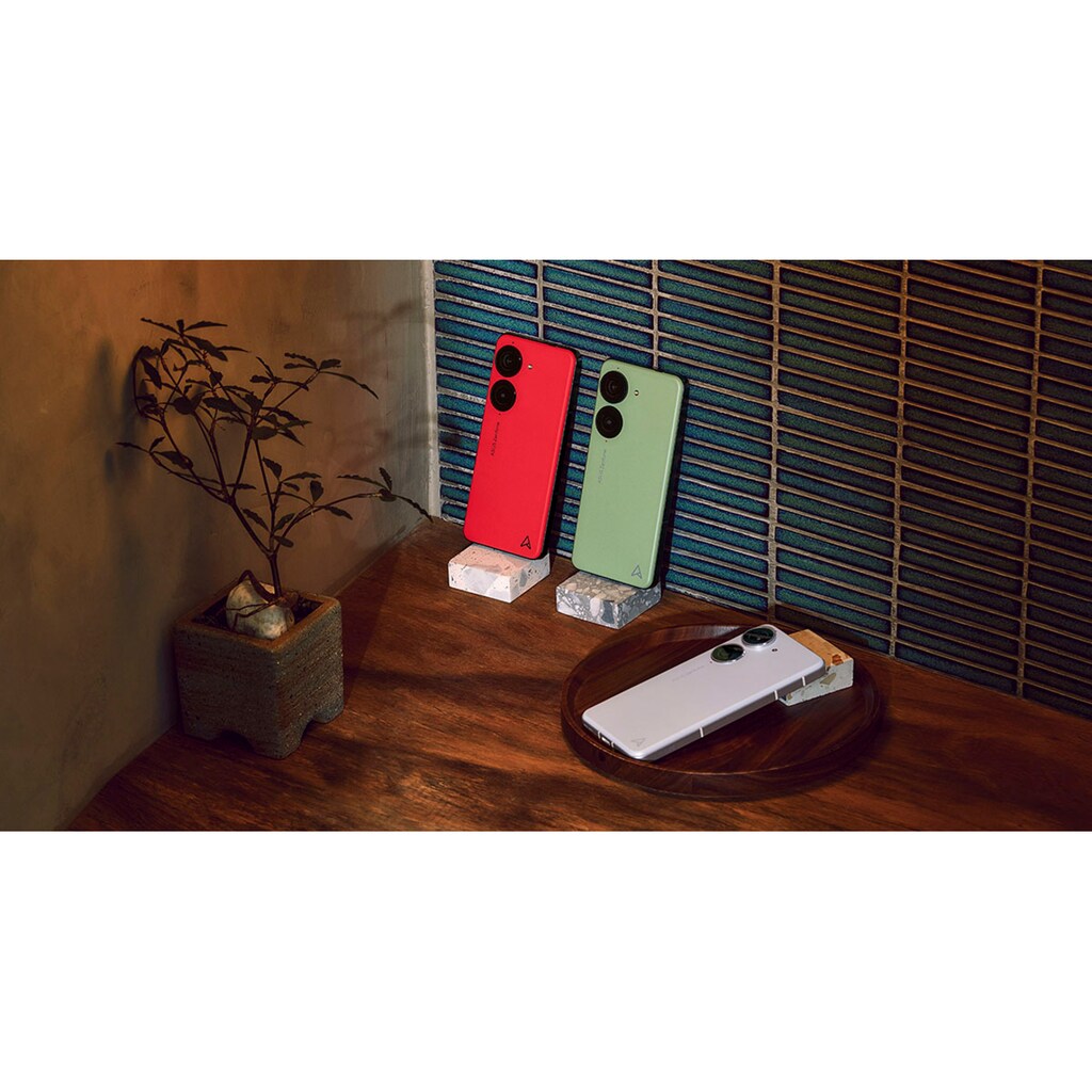 Asus Smartphone »ZENFONE 10«, weiß, 14,98 cm/5,9 Zoll, 256 GB Speicherplatz, 50 MP Kamera