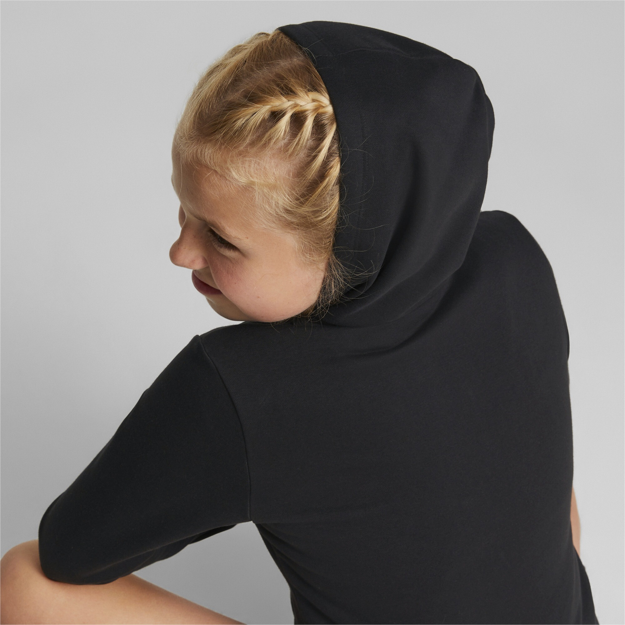 PUMA Sweatshirt »Essentials+ Logo Reißverschluss-Hoodie Jugendliche«