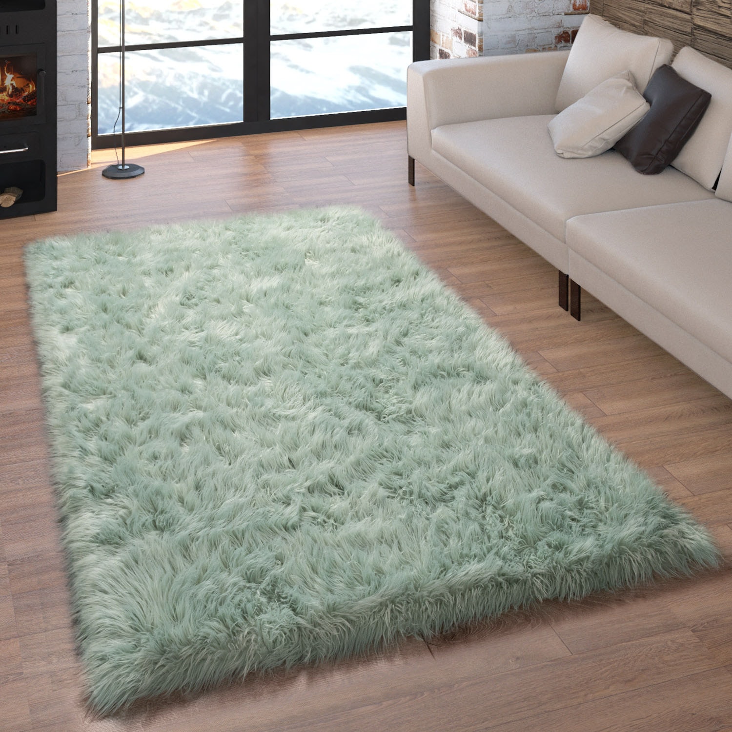 Paco Home Fellteppich »Playa 960« rechteckig 64 ...