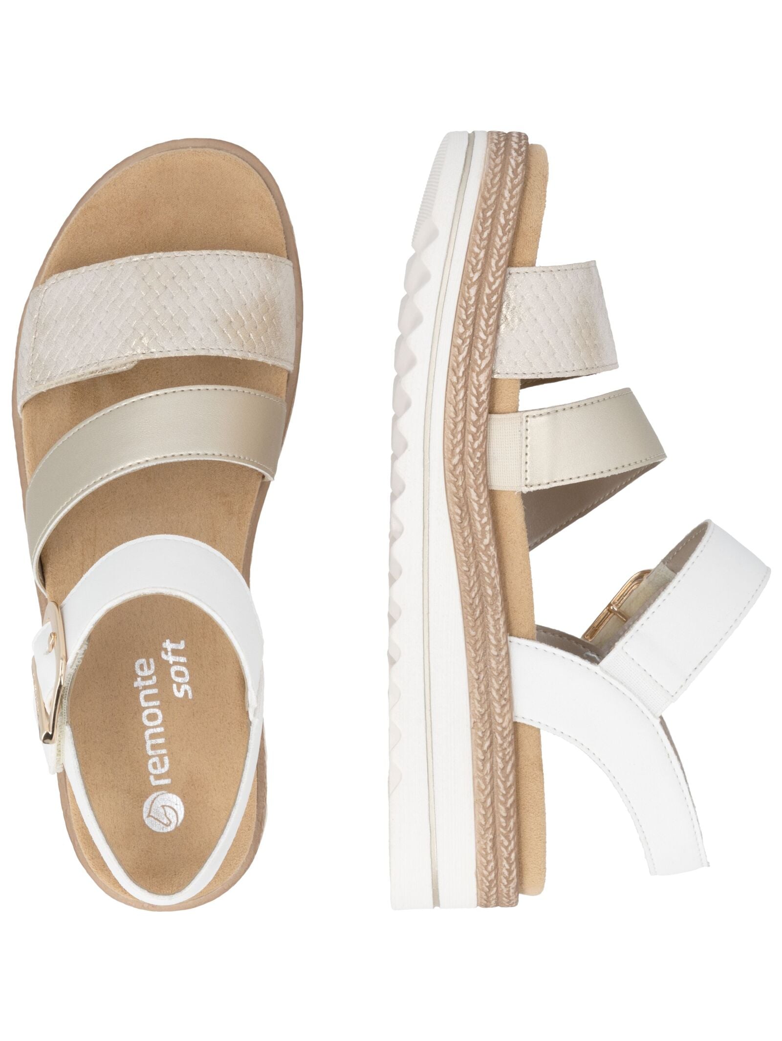 Remonte Riemchensandale »Remonte Sandalen Lederimitat«