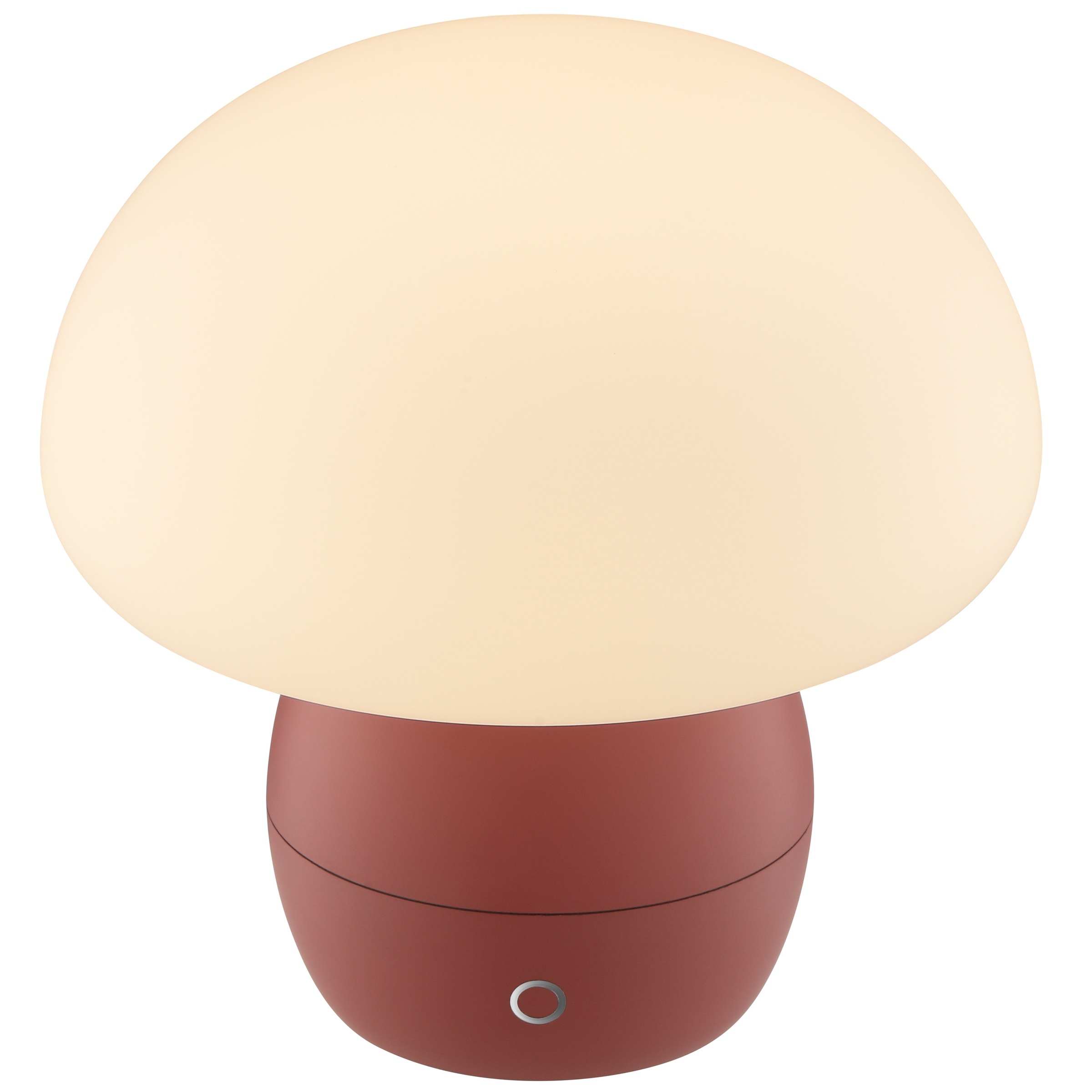 Brilliant LED Tischleuchte »Dupos« LED-Modul 1 Stk. Warmweiß LED Akku-Pilzleuchte, 22cm, 230lm, 2700K, Wireless Charging, dimmbar