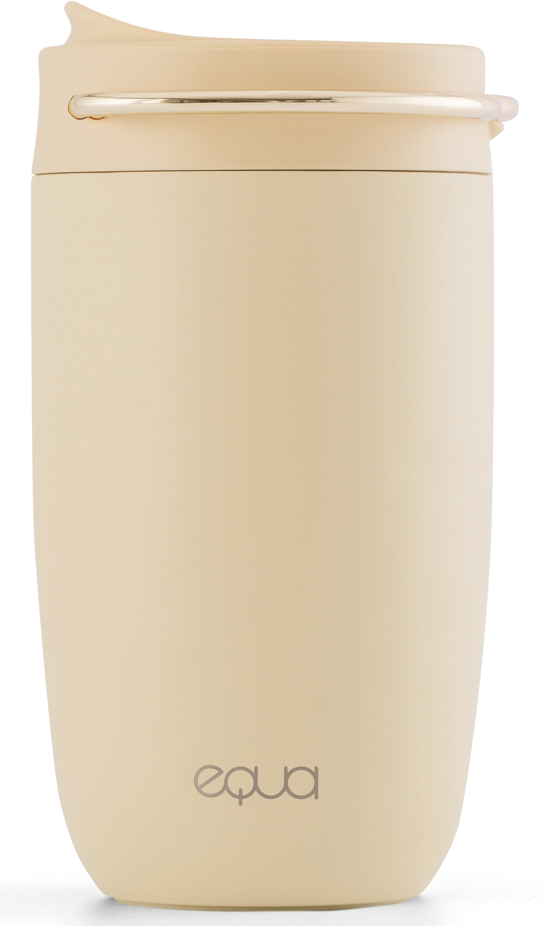 equa Trinkflasche »Cup«, mit Isolierfunktion und Keramikbeschichtung, 300 ml