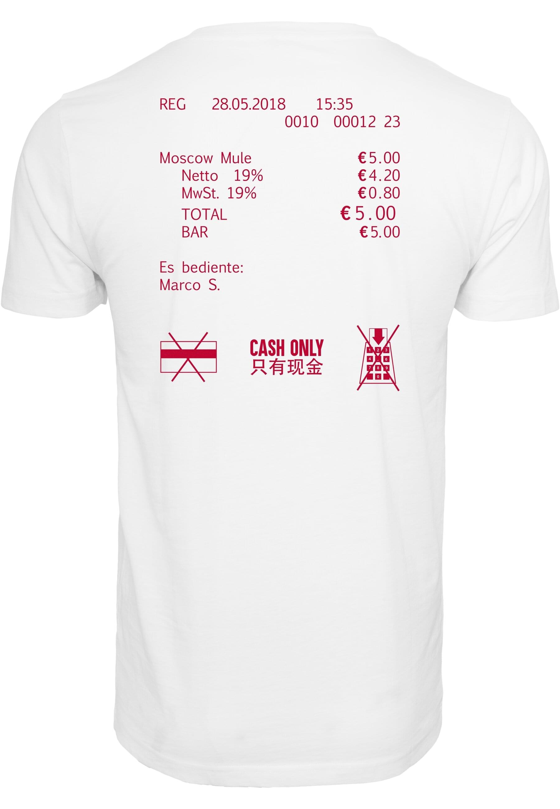 MisterTee Kurzarmshirt »MisterTee Herren Cash Only Tee«, (1 tlg.)