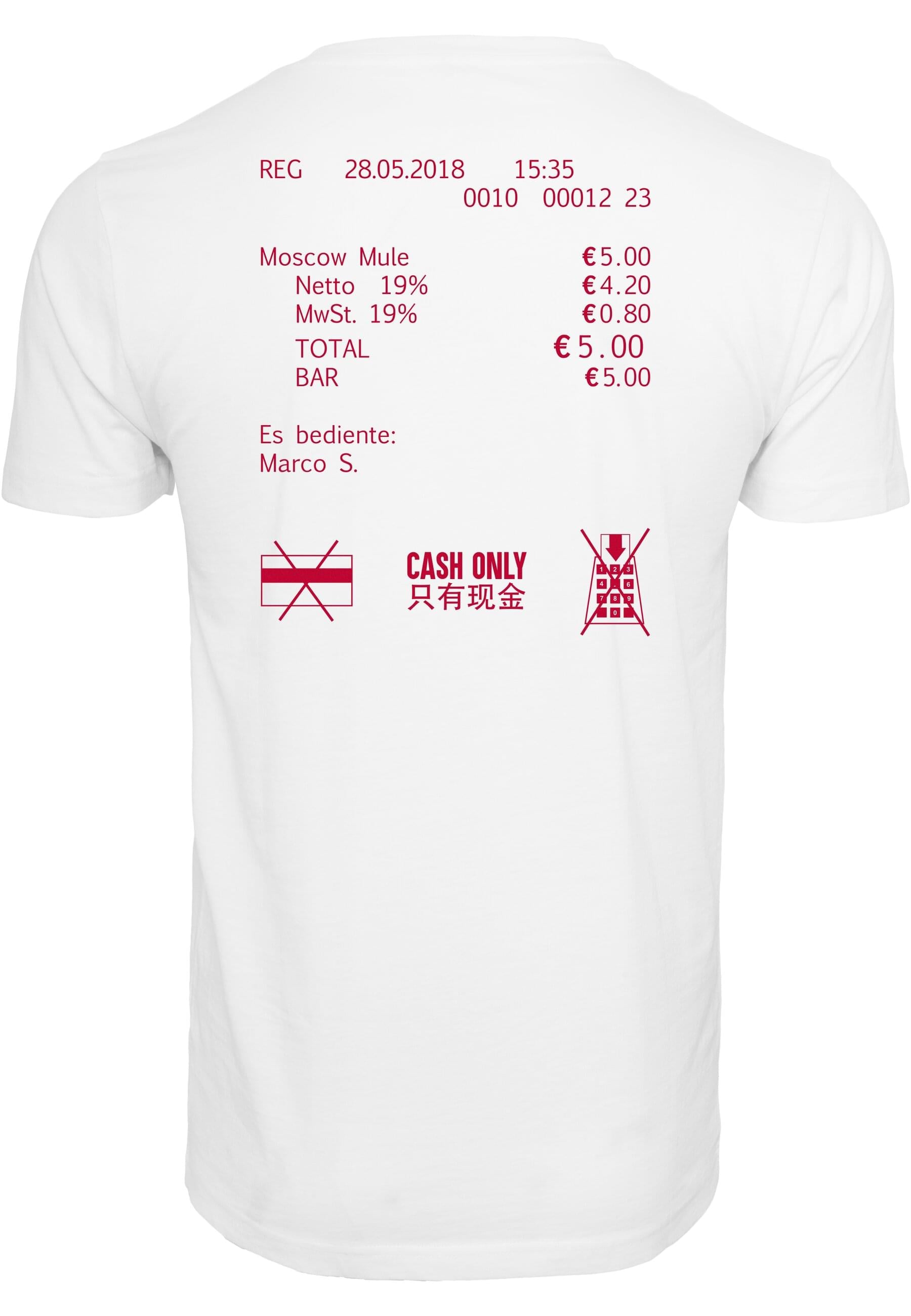 MisterTee Kurzarmshirt "MisterTee Herren Cash Only Tee" günstig online kaufen