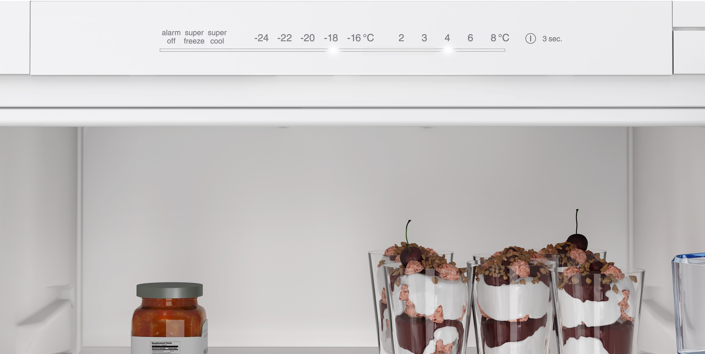 BOSCH Einbaukühlgefrierkombination Serie 2 »KIN96NSE0«