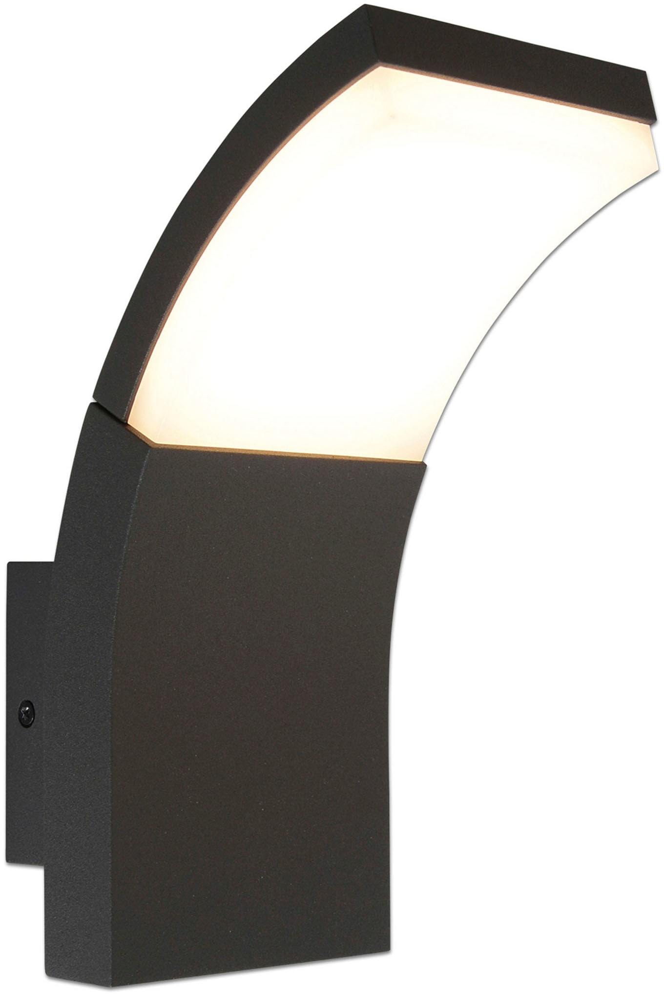 näve LED Außen-Wandleuchte "Orbis" LED-Board 1 Stk. Warmweiß Wandleuchte, T günstig online kaufen