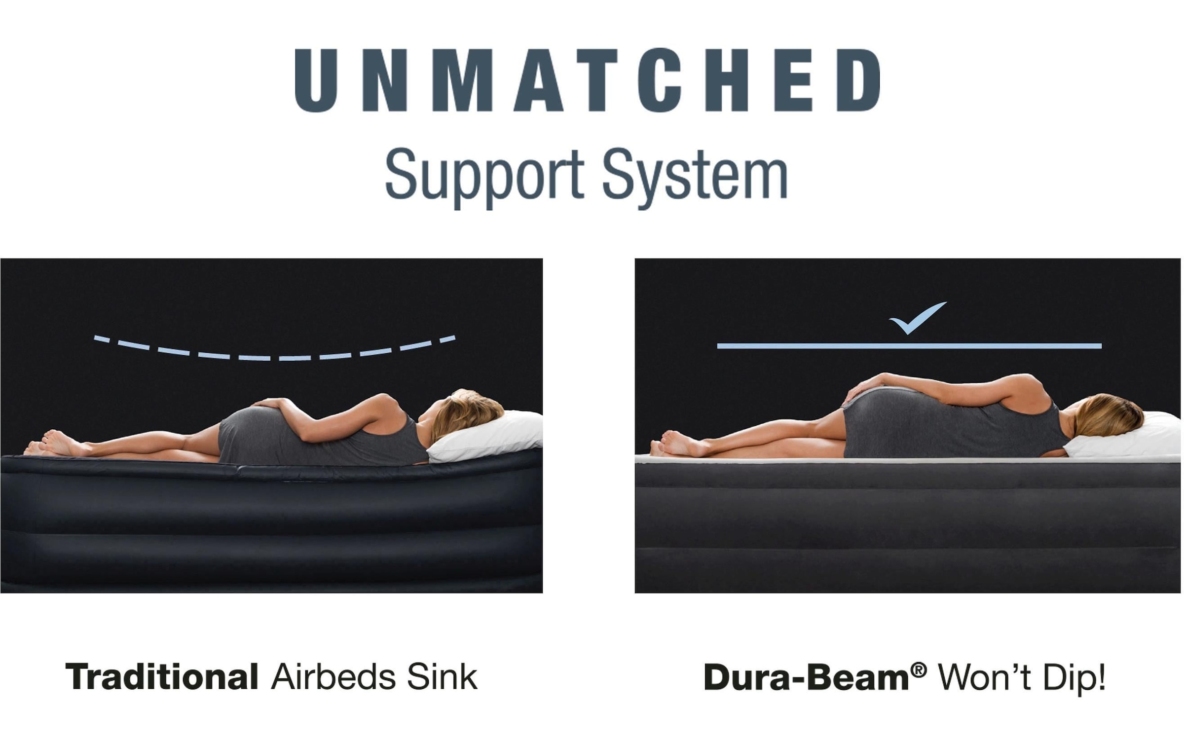 Intex Luftbett »Deluxe Ultra Plush Headboard«