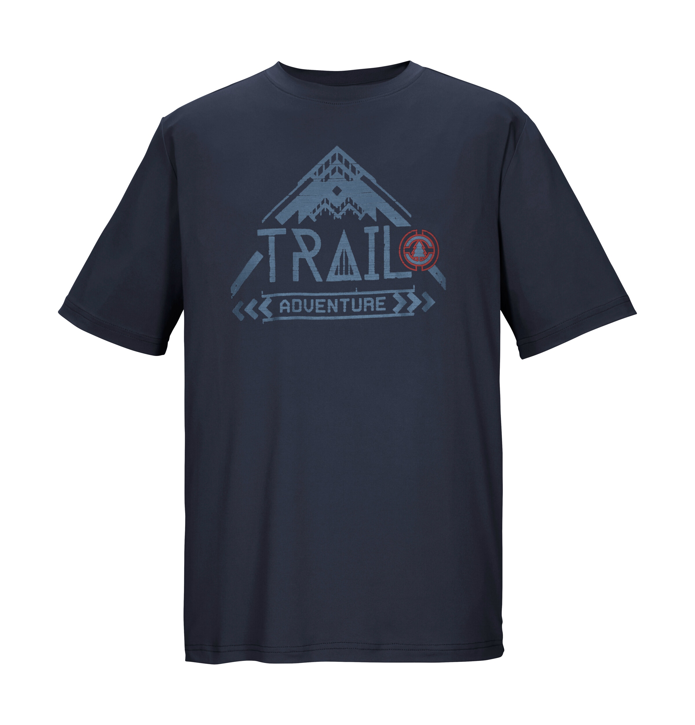 Killtec T-Shirt "KOS 1 MN TSHRT" Schnelltrocknend, Stretch, Adventure-Print