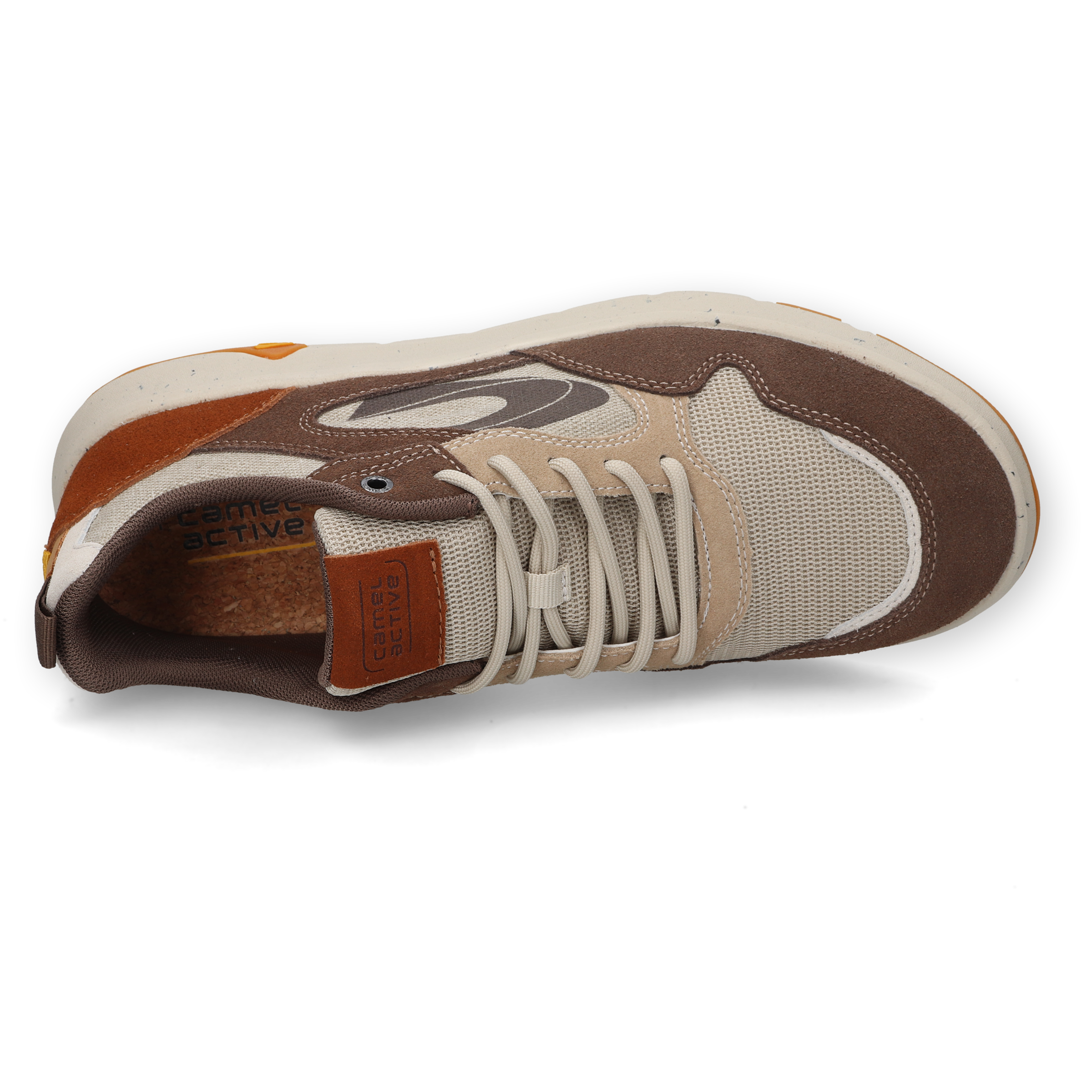 camel active Sneaker  Schnürschuh, Halbschuh, Freizeitschuh mit Logo-Aufnäher