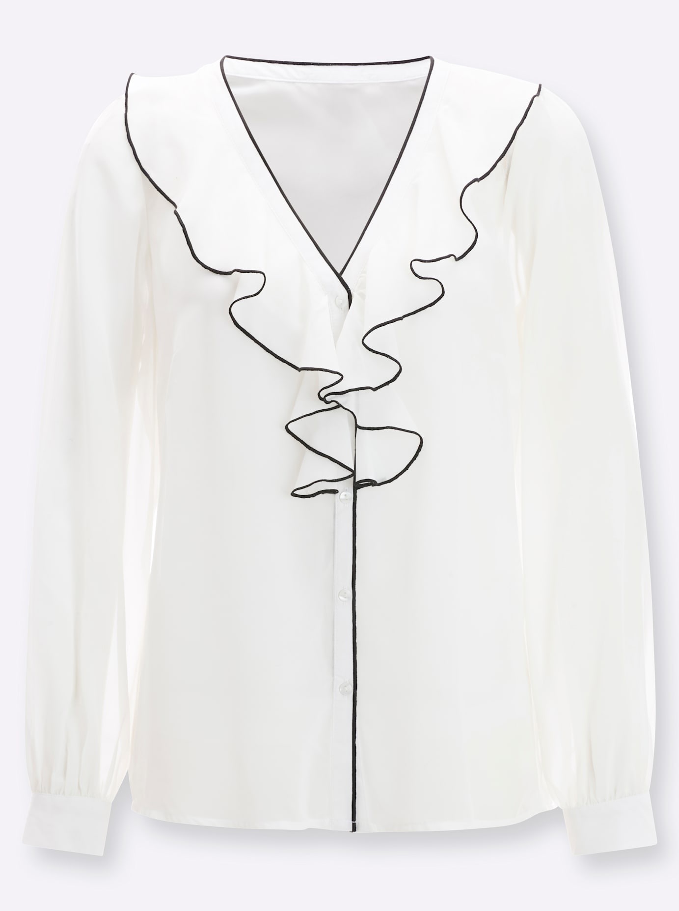 Thumbnail - Classic Basics Langarmbluse