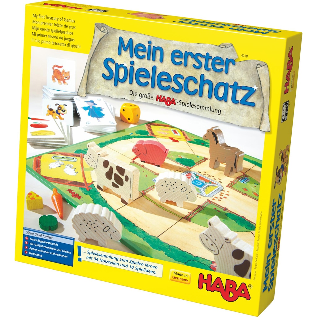 Haba Spielesammlung »Mein erster Spieleschatz«