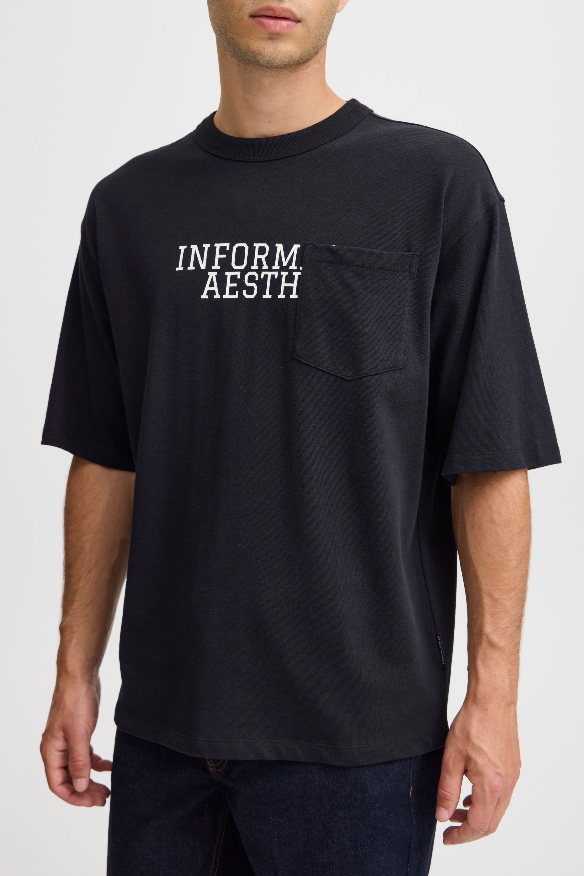 Casual Friday T-Shirt »T-Shirt CFTUE tee with print and chestpocket«