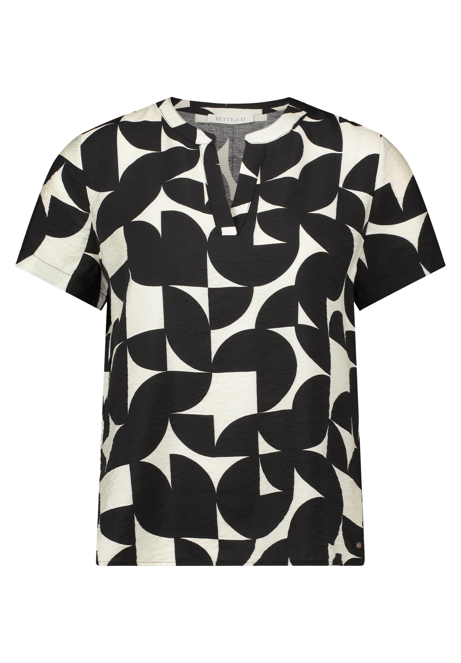 Betty&Co Schlupfbluse »Damen kurzarm«