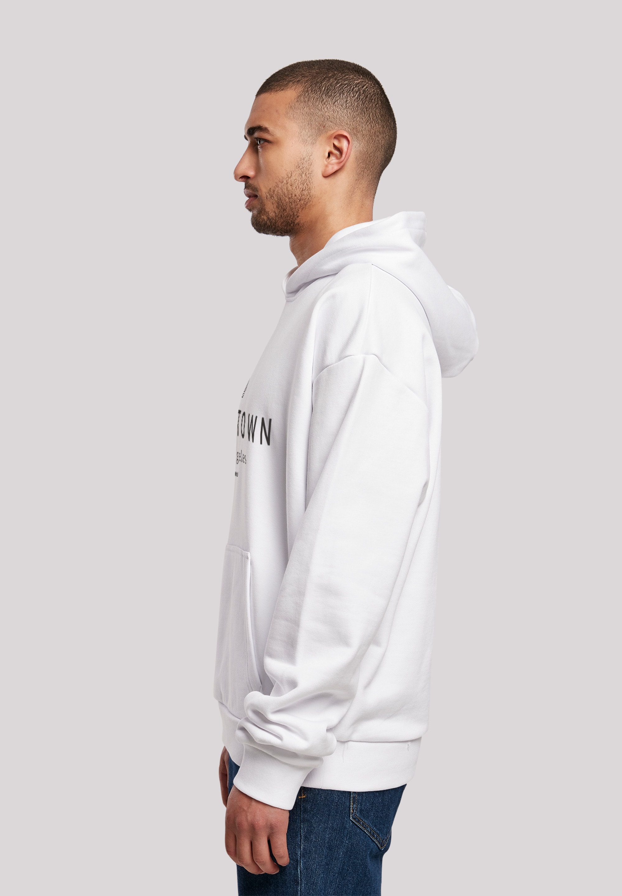 F4NT4STIC Kapuzenpullover »Downtown LA OVERSIZE HOODIE«, Print