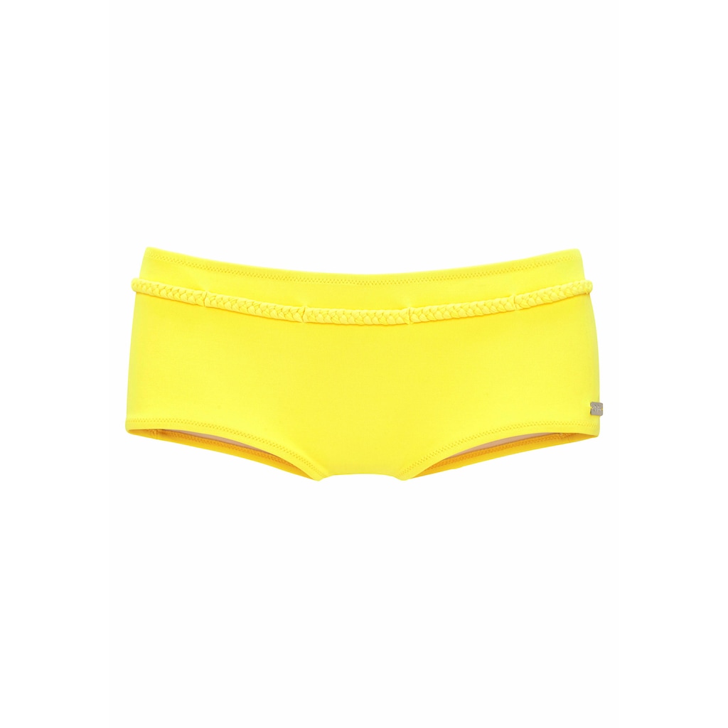 Buffalo Bikini-Hotpants »Happy«, mit geflochtenem Ziergürtel
